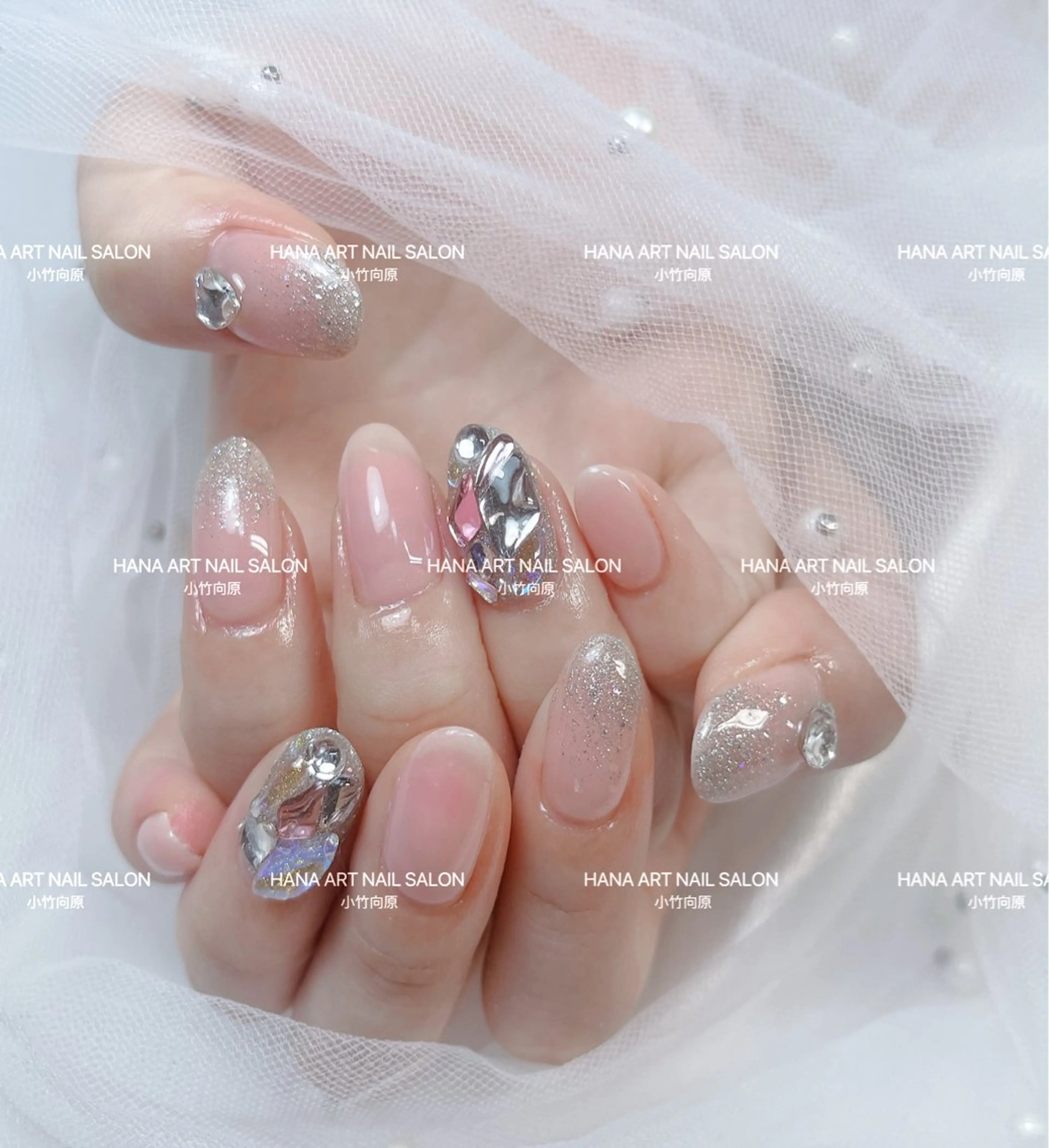 ネイル ハンドネイル HANA ART NAIL SALONのネイルデザイン