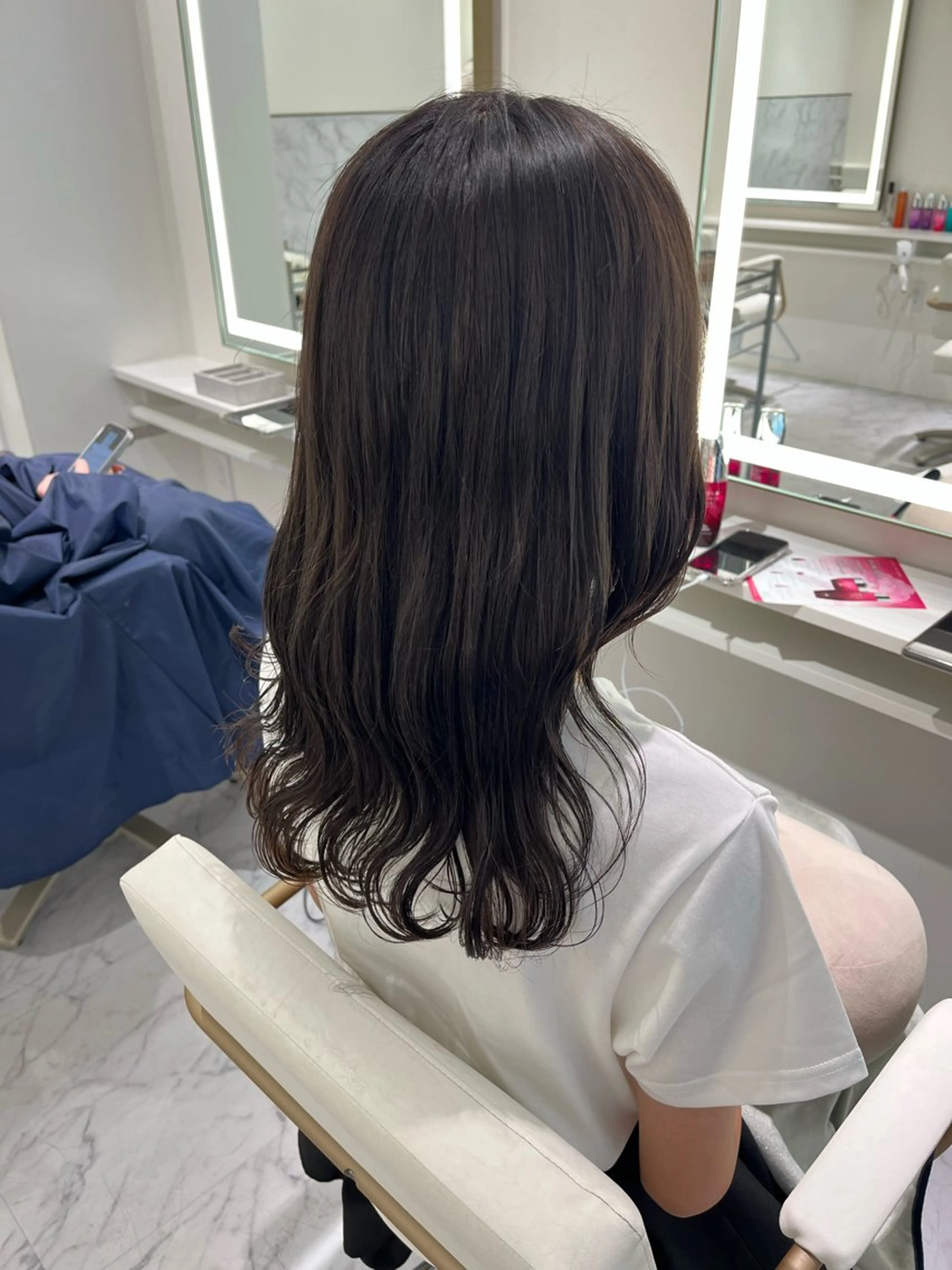 ミディアム カット ヘアカラー ParveMix /石田 佳澄🩶のヘアスタイル