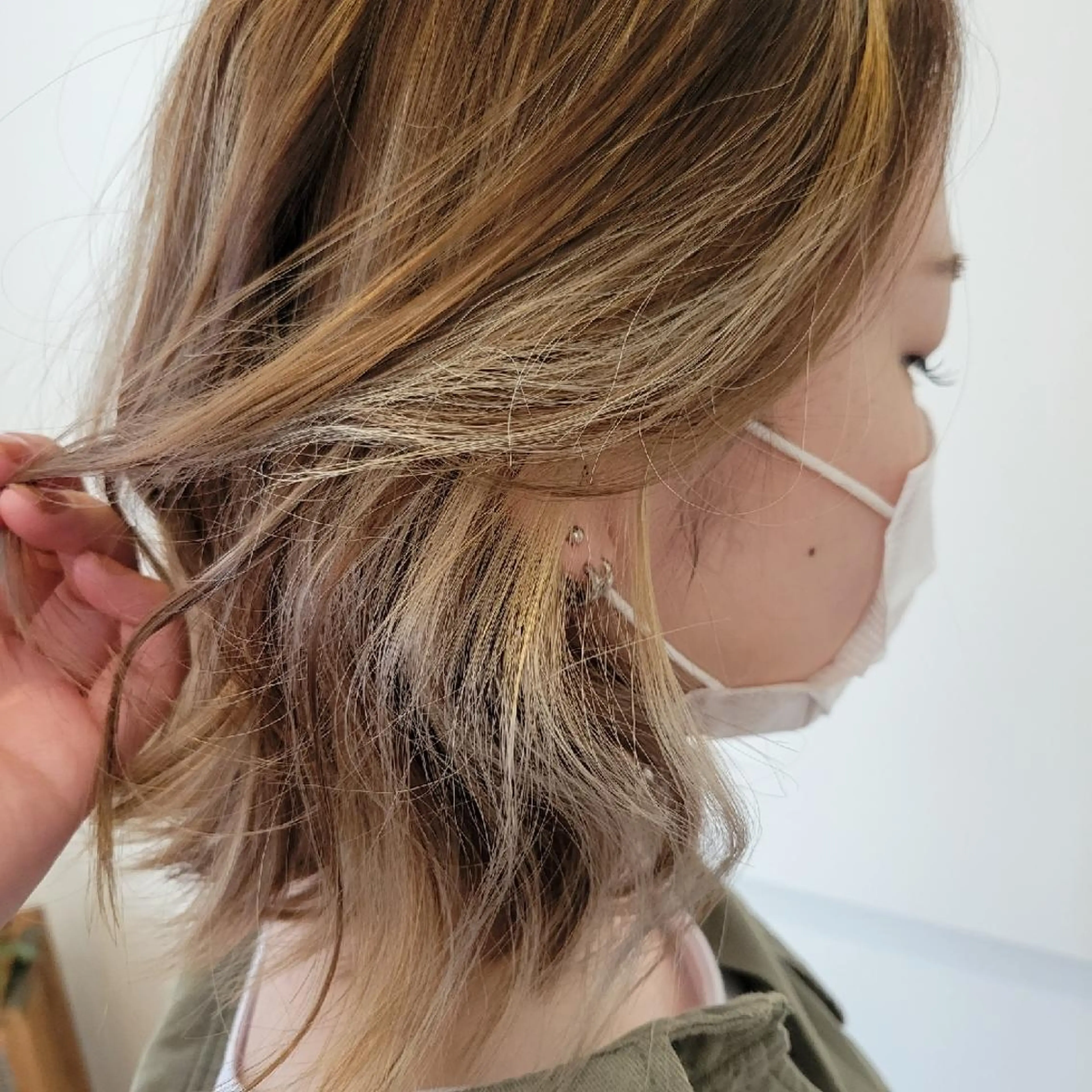 カラー 森井 侑紀のヘアスタイル