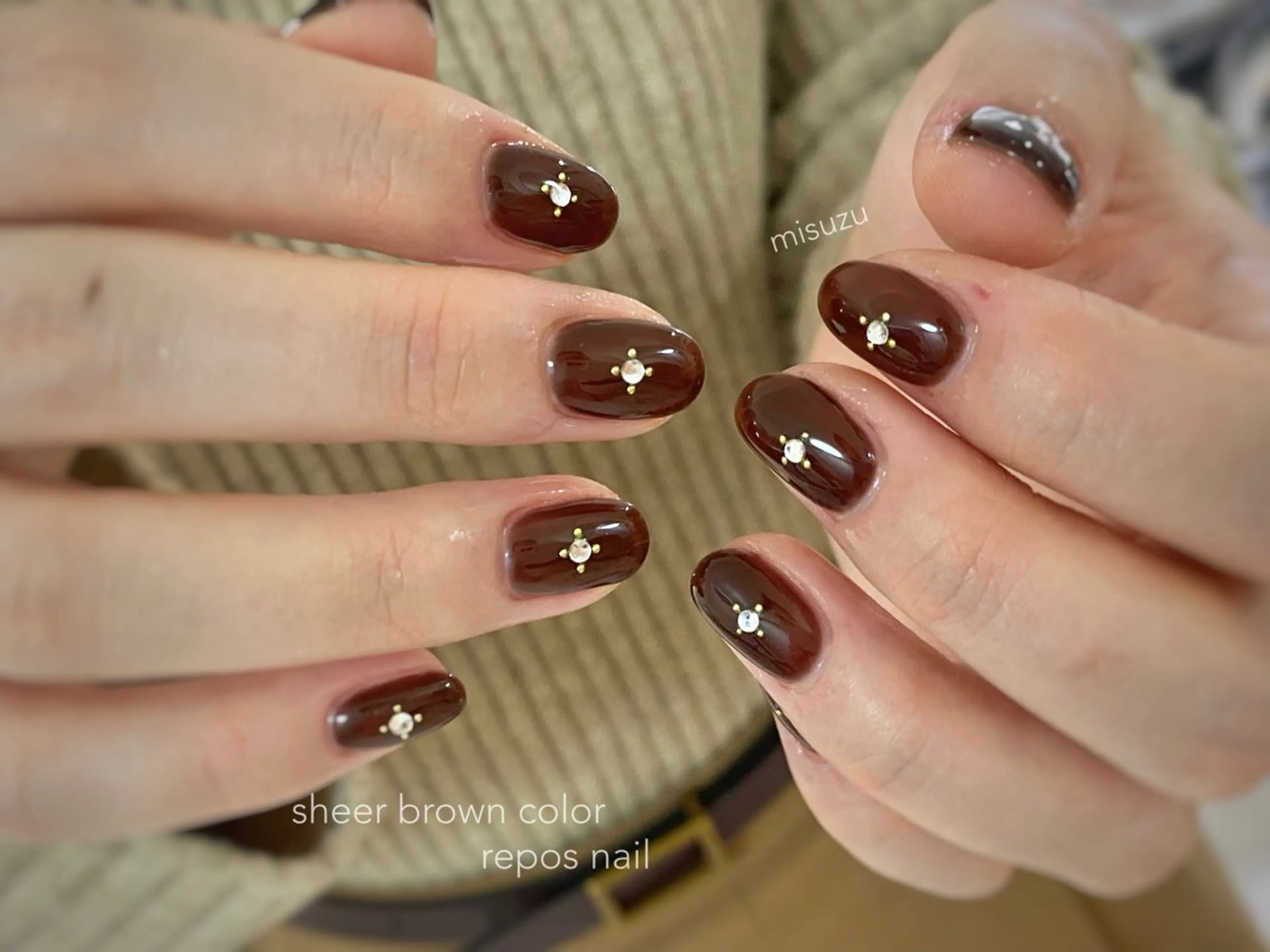 ネイル ハンドネイル repos-ルポ-所属・repos-ルポ- misuzu🌿のネイルデザイン