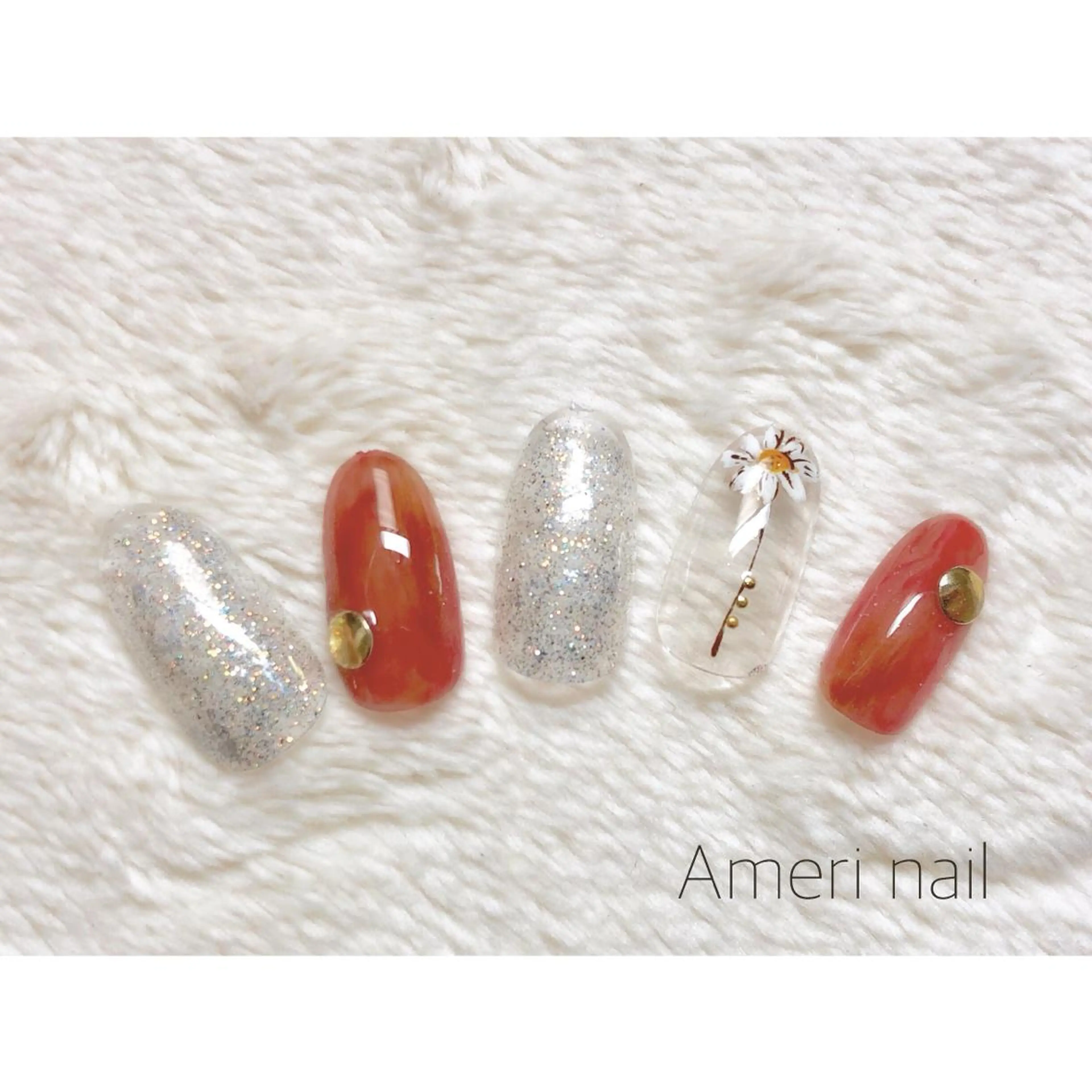 ネイル ハンドネイル Ameri nail /UKIのネイルデザイン