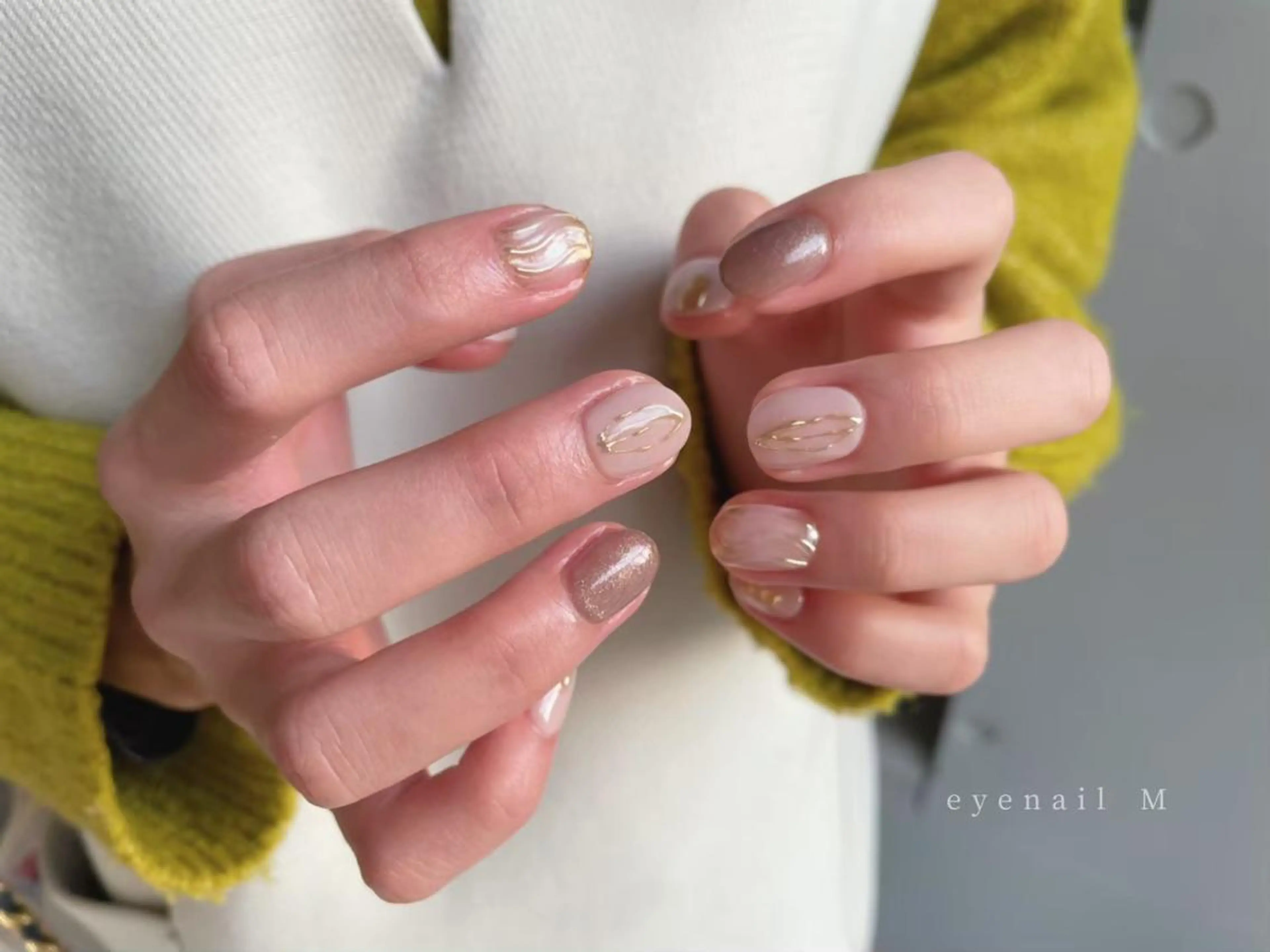 ネイル eyenailm 🌼のネイルデザイン