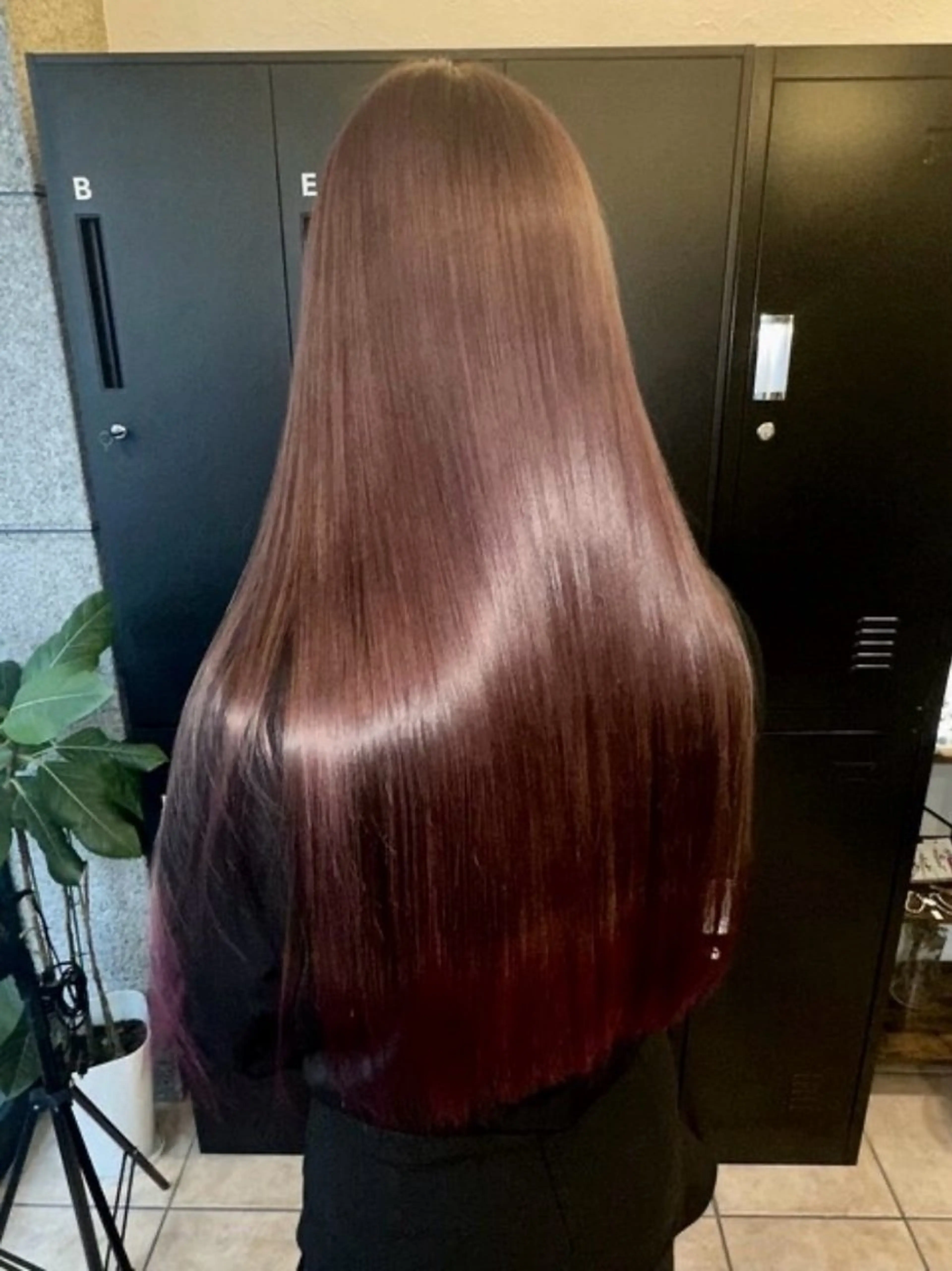 ロング カラー トリートメント 西田辺/ タカスナオヤのヘアスタイル