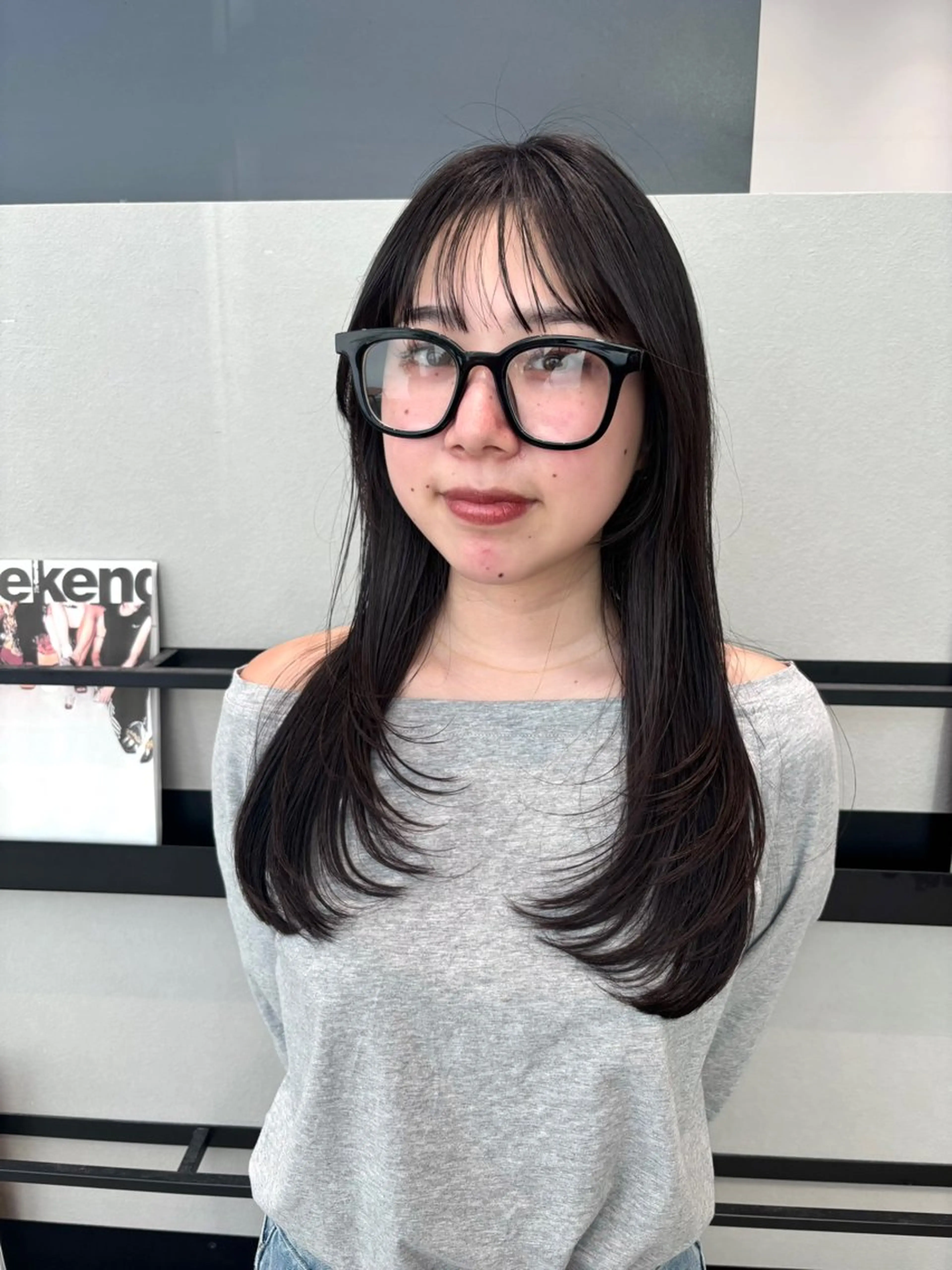 ロング カラー レイヤーカット カット ヘアカラー 透明感カラー/ レイヤーkotonoのヘアスタイル