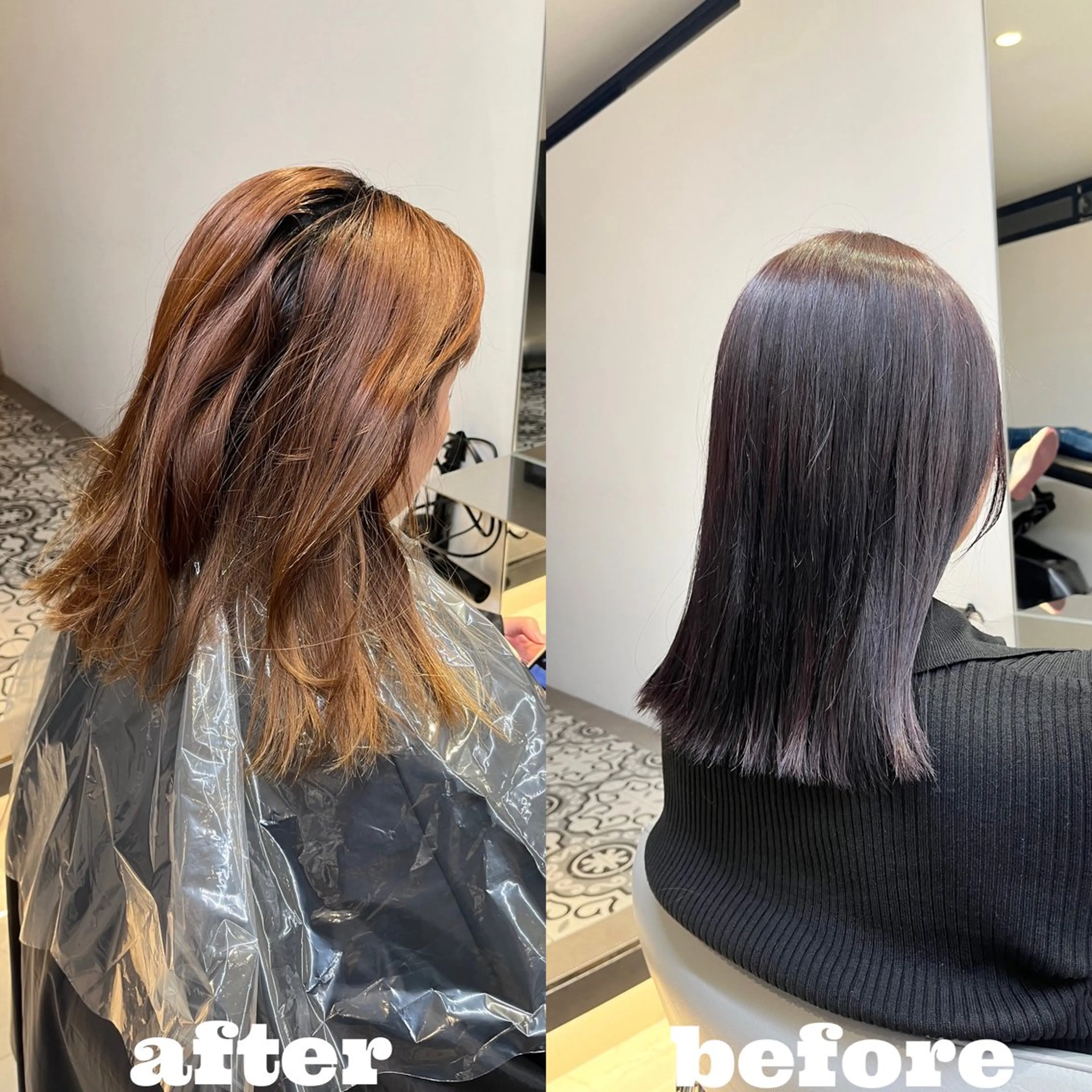 ミディアム カラー ミディアムパーマ メンズ眉毛サロン⚪️ マユクリア名古屋栄店の眉毛・アイブロウイメージ