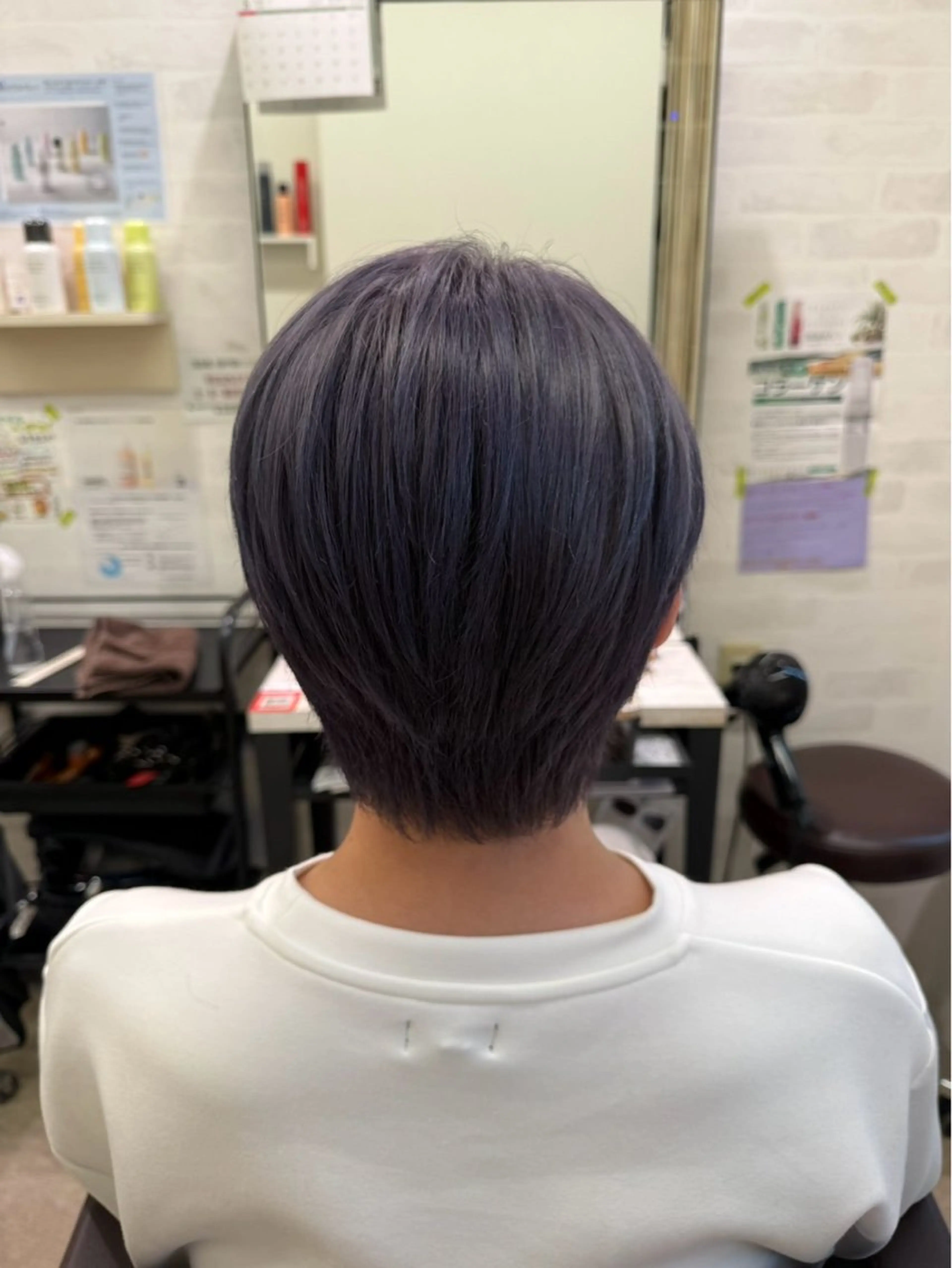 ショート カット ヘアカラー 🐻艶カラー 髪質改善 あさひ🐻のヘアスタイル