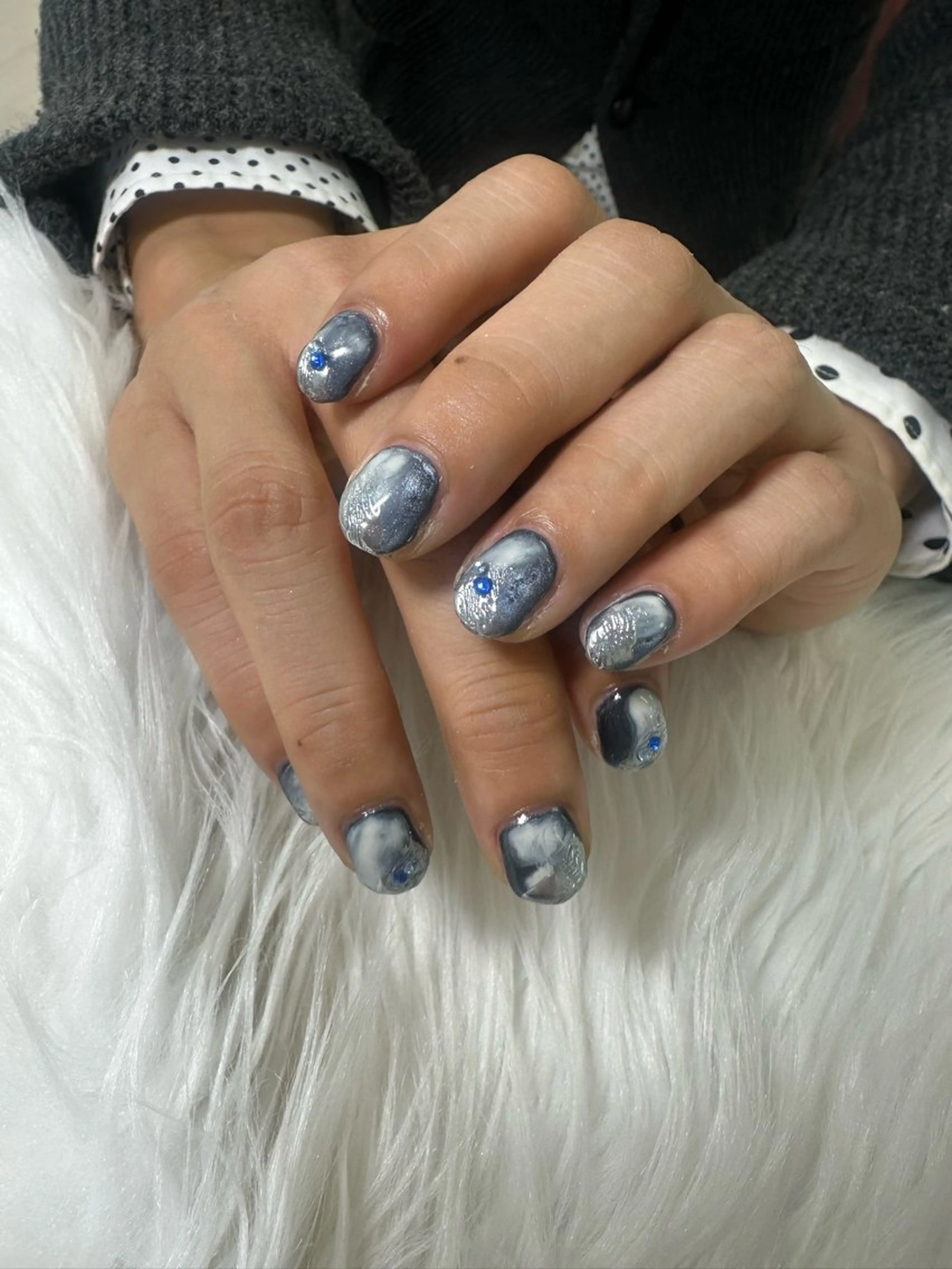 メンズ ネイル メンズネイル Heartnail Hino Reinaのネイルデザイン