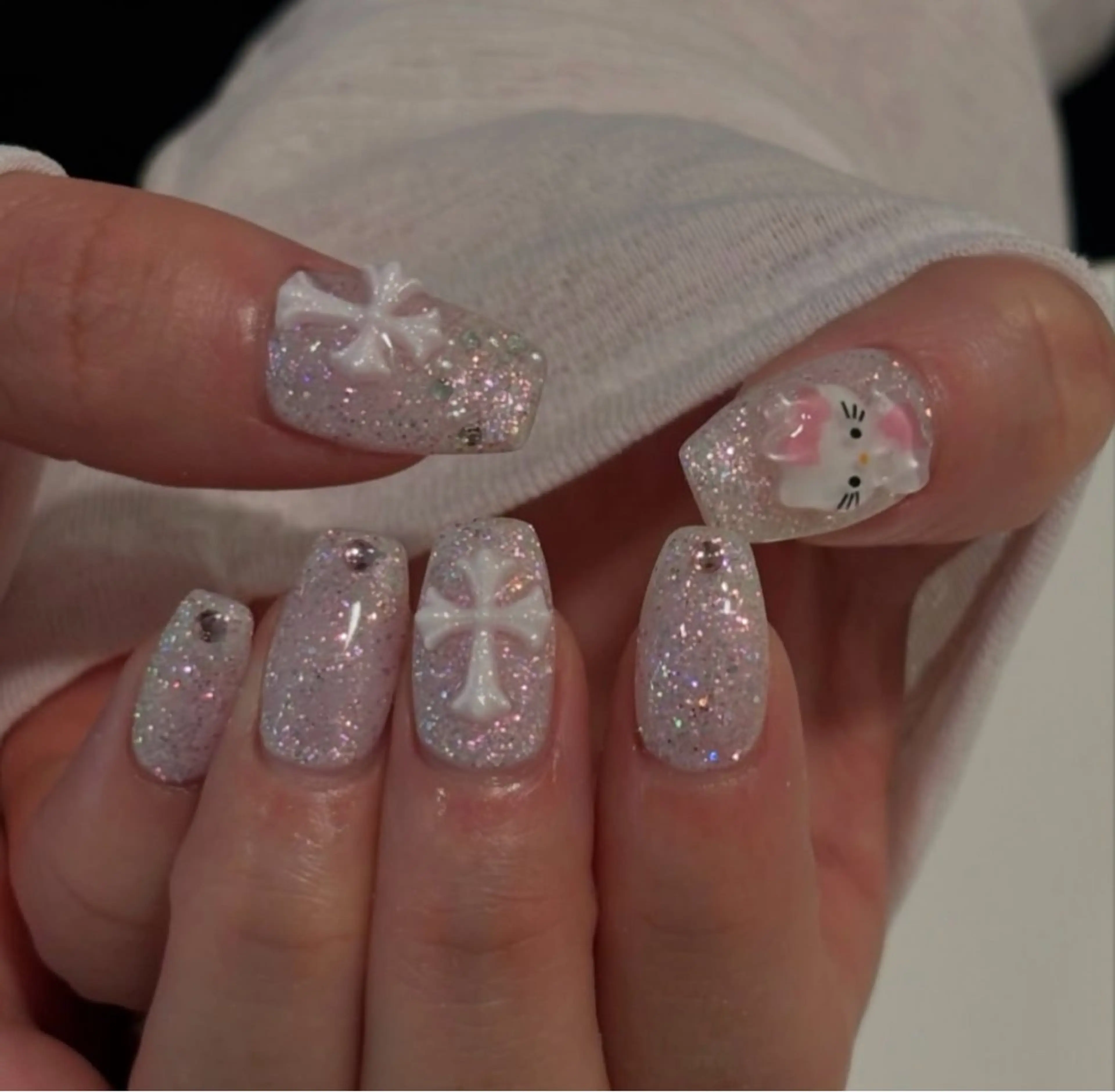 ネイル キラキラネイル ラメ(グリッター) BERA NAILSのネイルデザイン