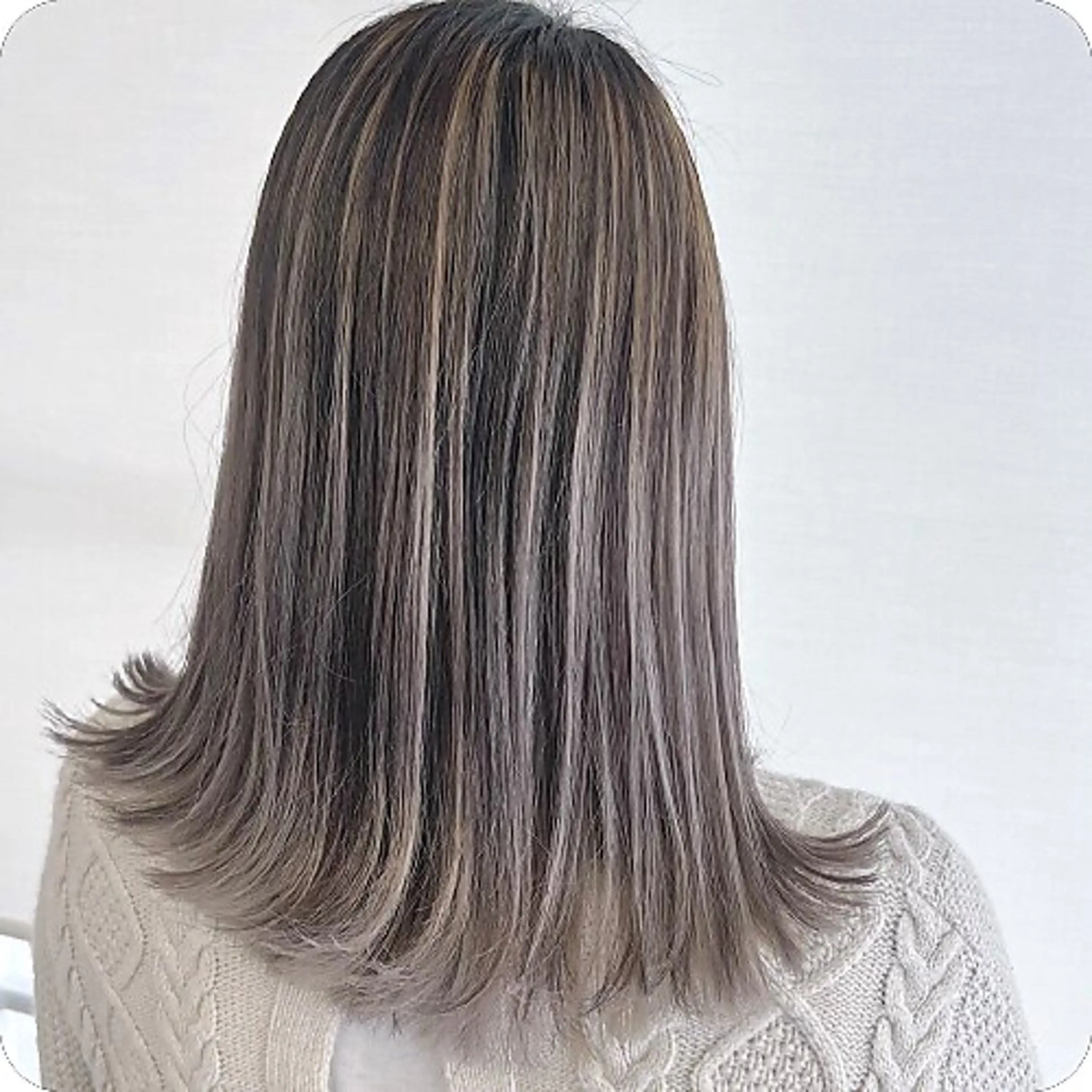 みんなが振り返る👀!?✨外国人風3Dハイライト➕カラー➕プレTrの写真