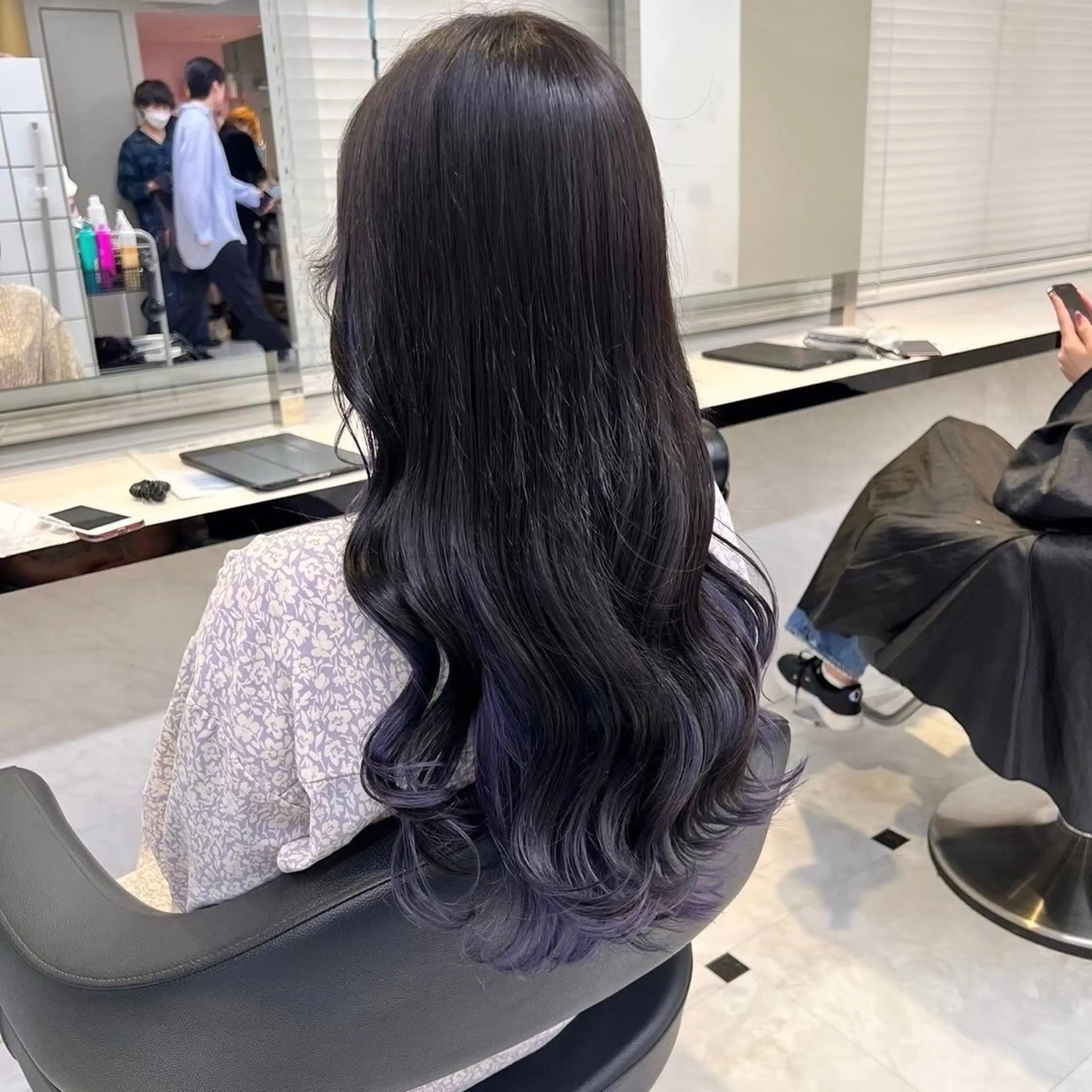 ロング ヘアカラー 韓国風トレンドカラー 🩶RINA🩶のヘアスタイル