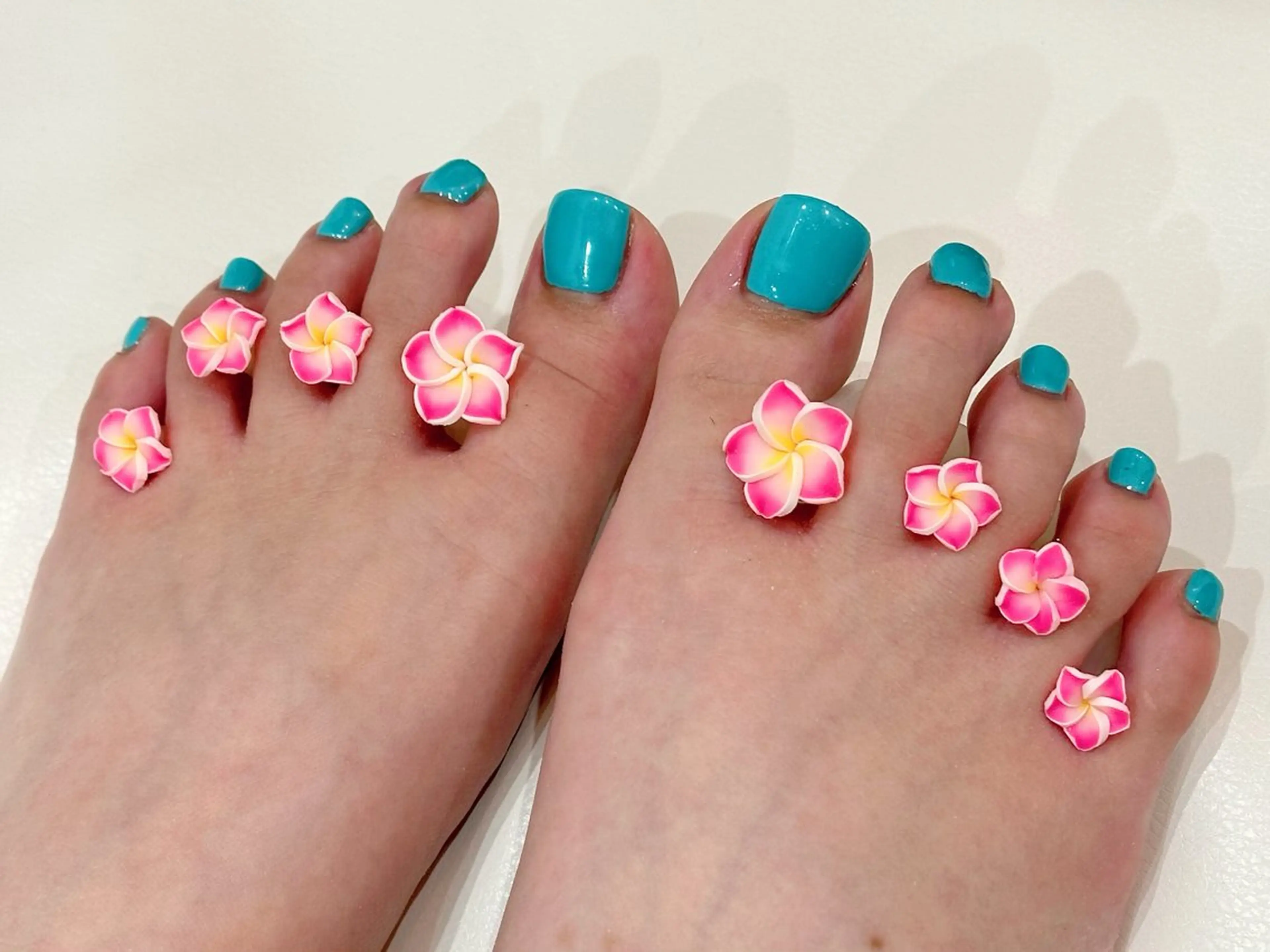 ネイル ブルー フットネイル wellmoon Tanaのその他イメージ