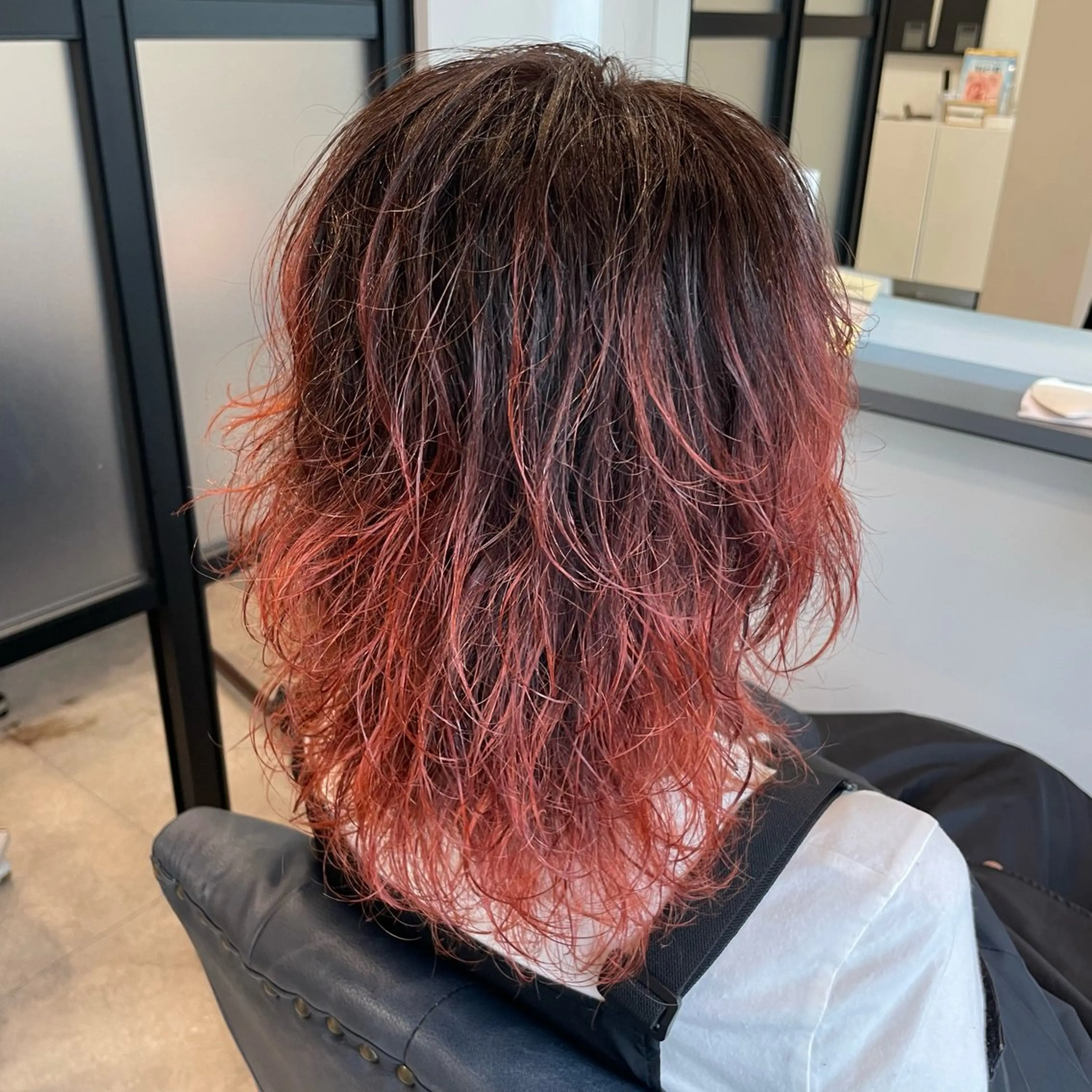 セミロング カラー from…所属・from…/ IPPEIのヘアスタイル