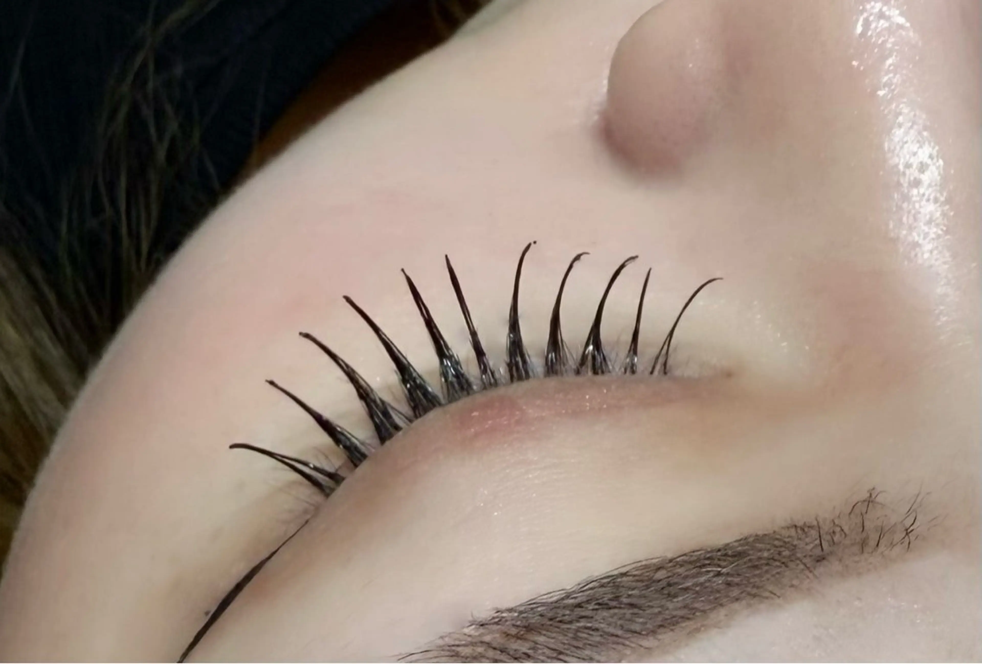 マツエク・マツパ Cカール フラットラッシュ LUNELLA RENAのマツエク・マツパデザイン