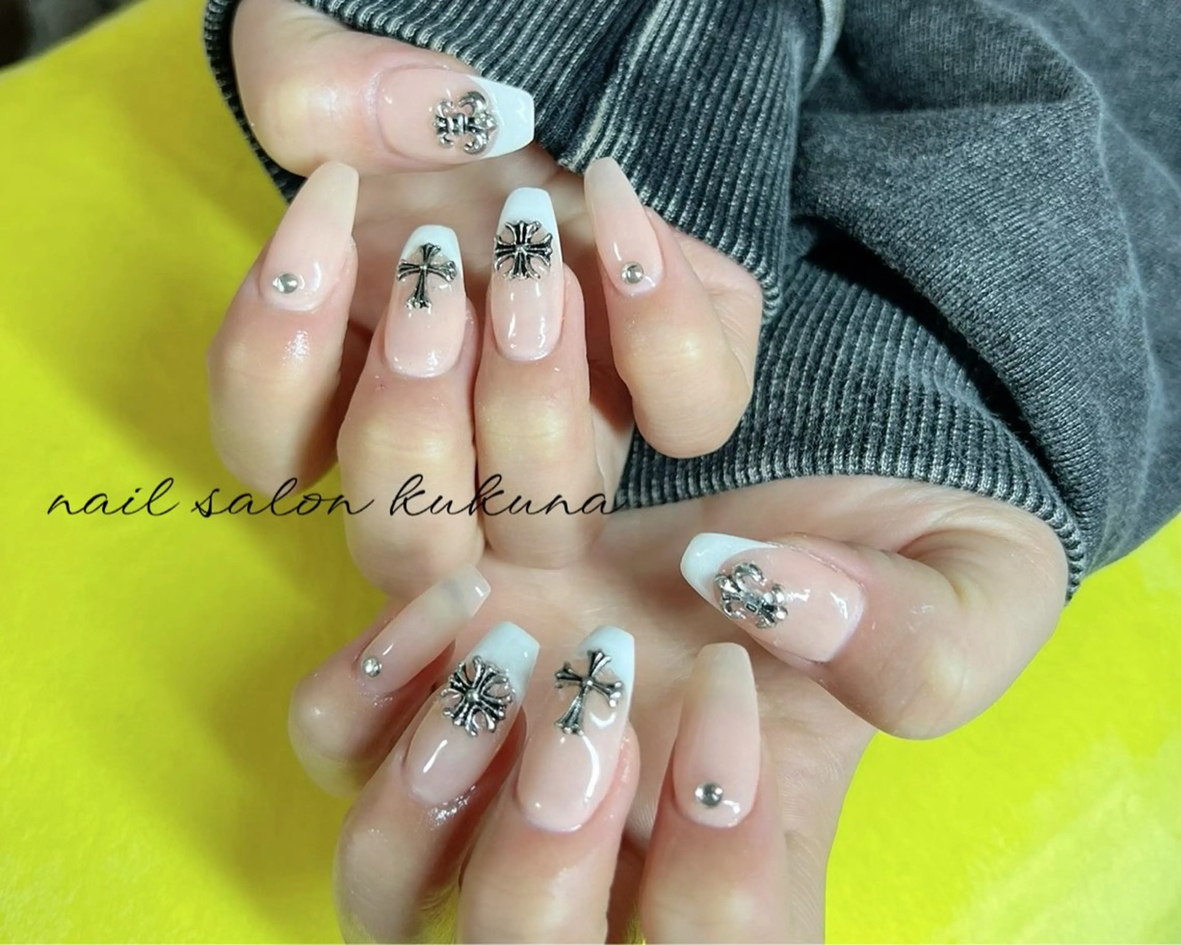 ネイル 持ち込み ワンホン/韓国 nail 大阪アメ村のネイルデザイン