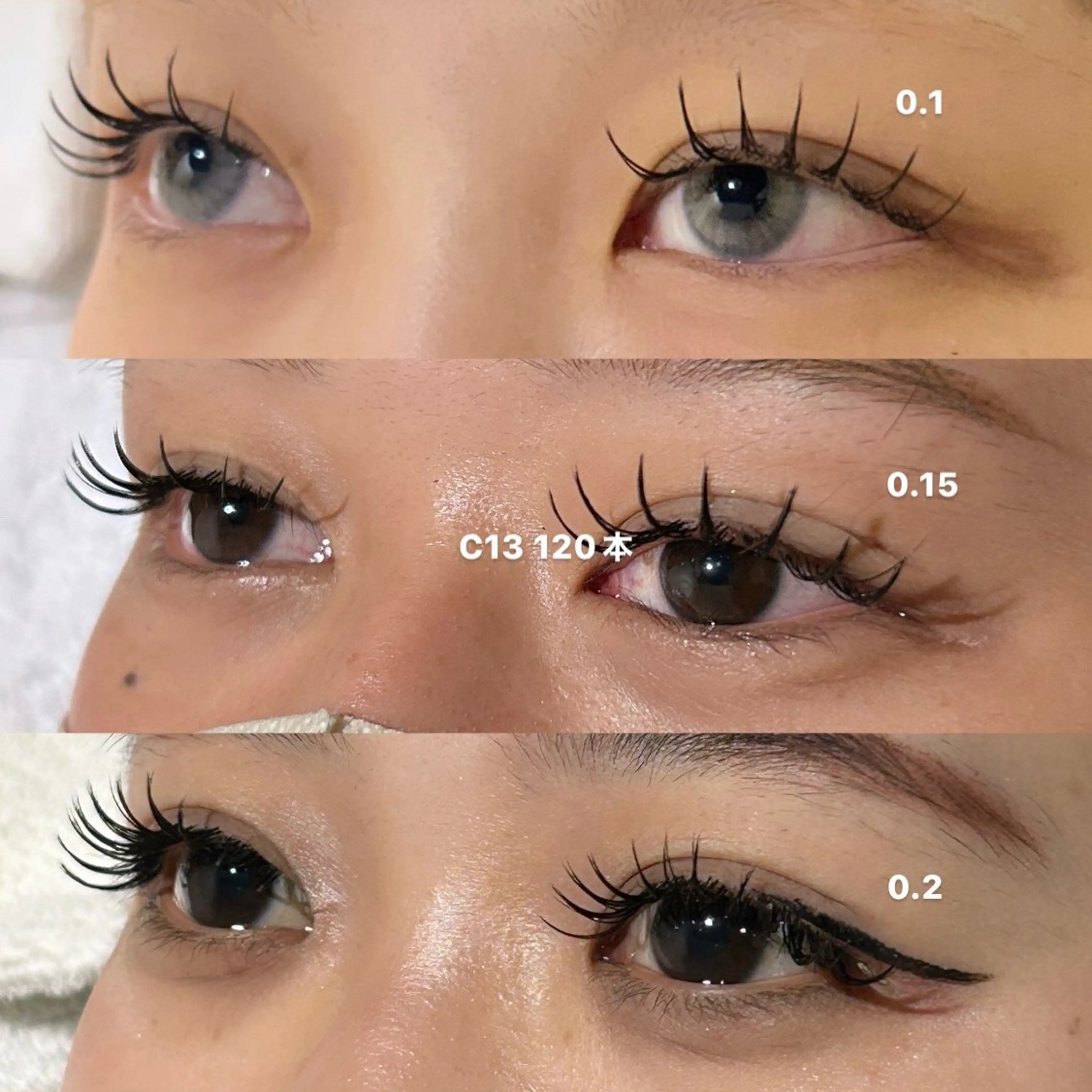 マツエク・マツパ マツエク 透明感ツヤカラー/ アイリスト/ゆきなのマツエク・マツパデザイン