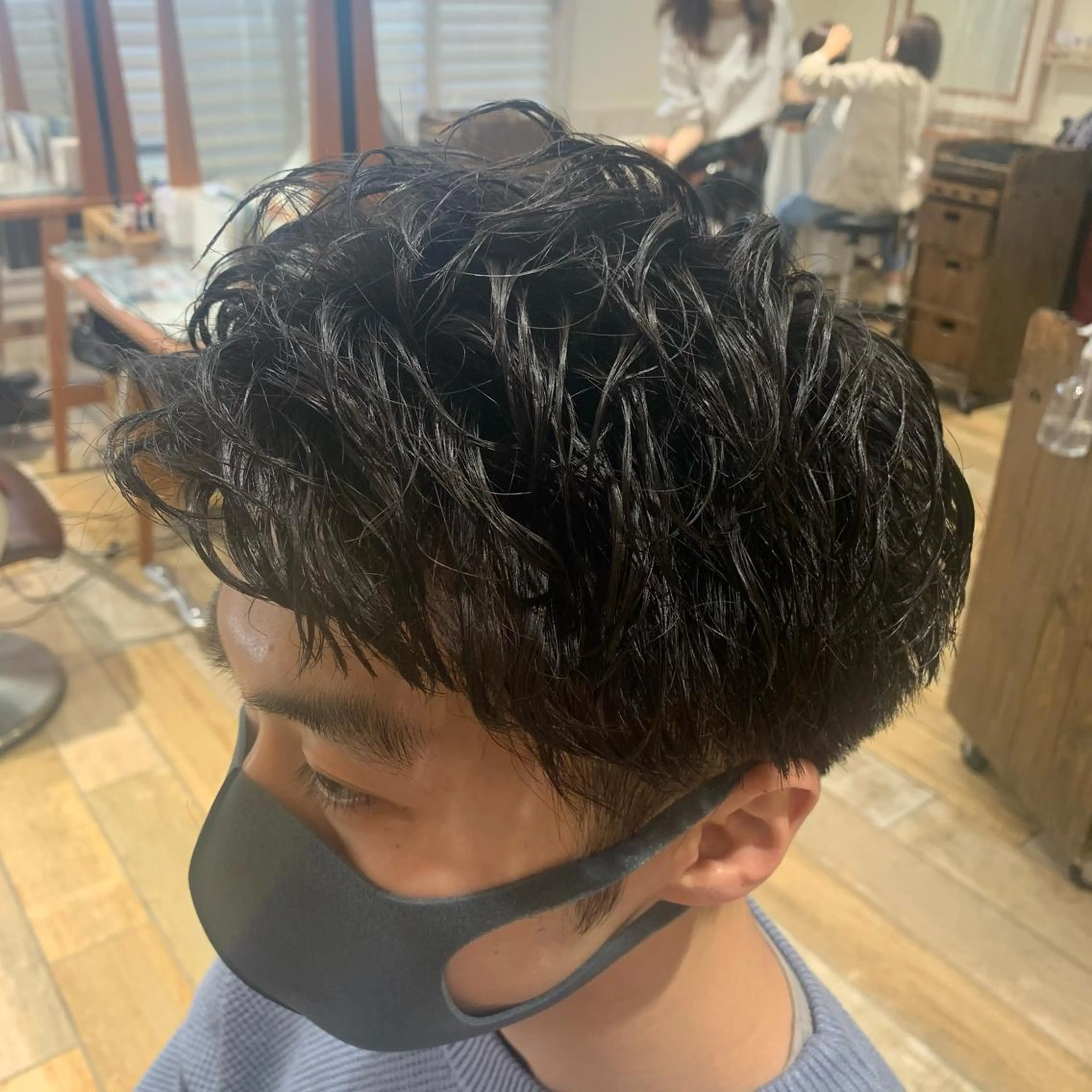 メンズ ボブ/美髪矯正 /佐藤　奈巳のヘアスタイル