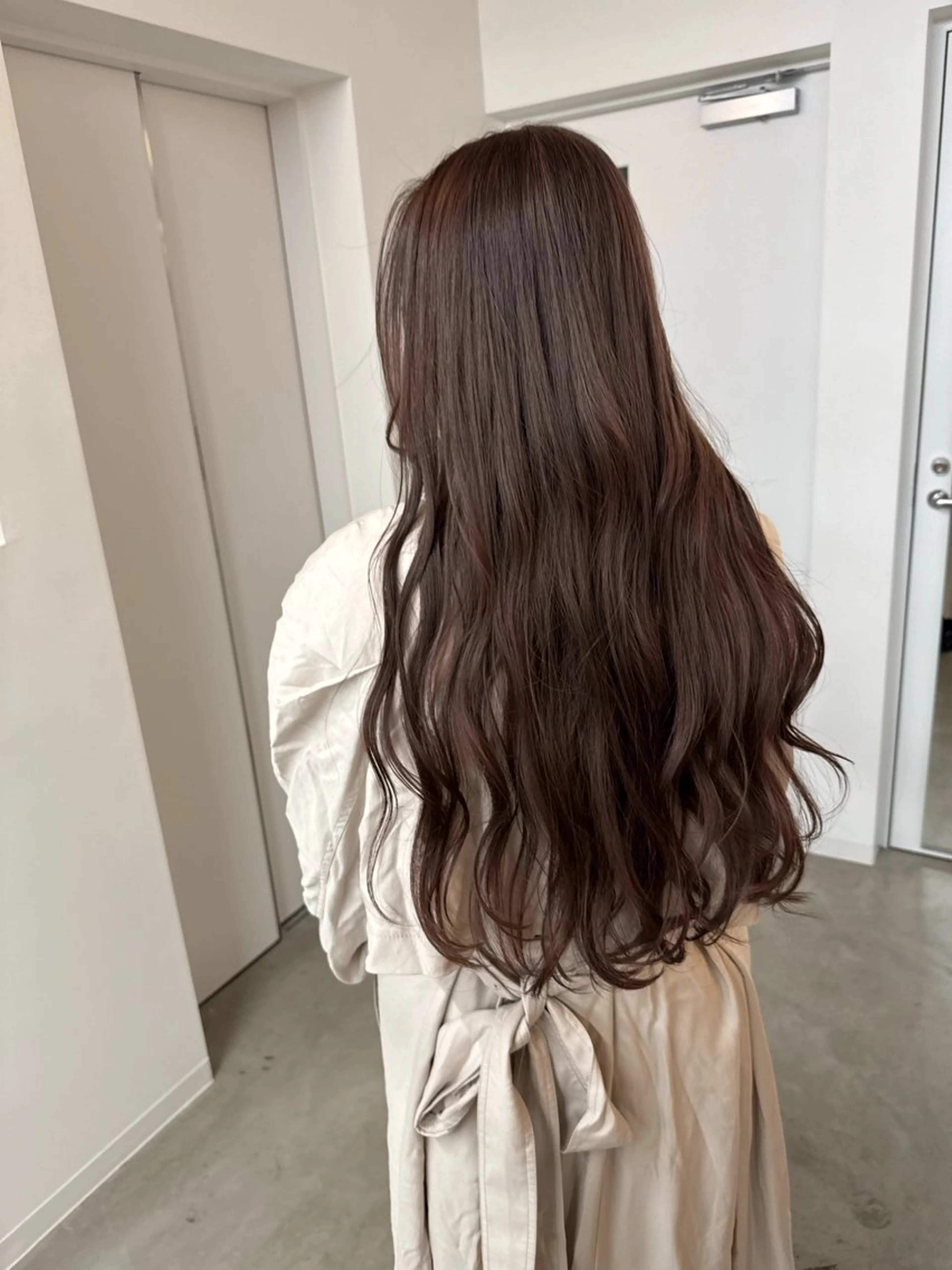 ロング カラー カット ヘアカラー トリートメント エクステモデル募集 💗大阪梅田/川上のヘアスタイル