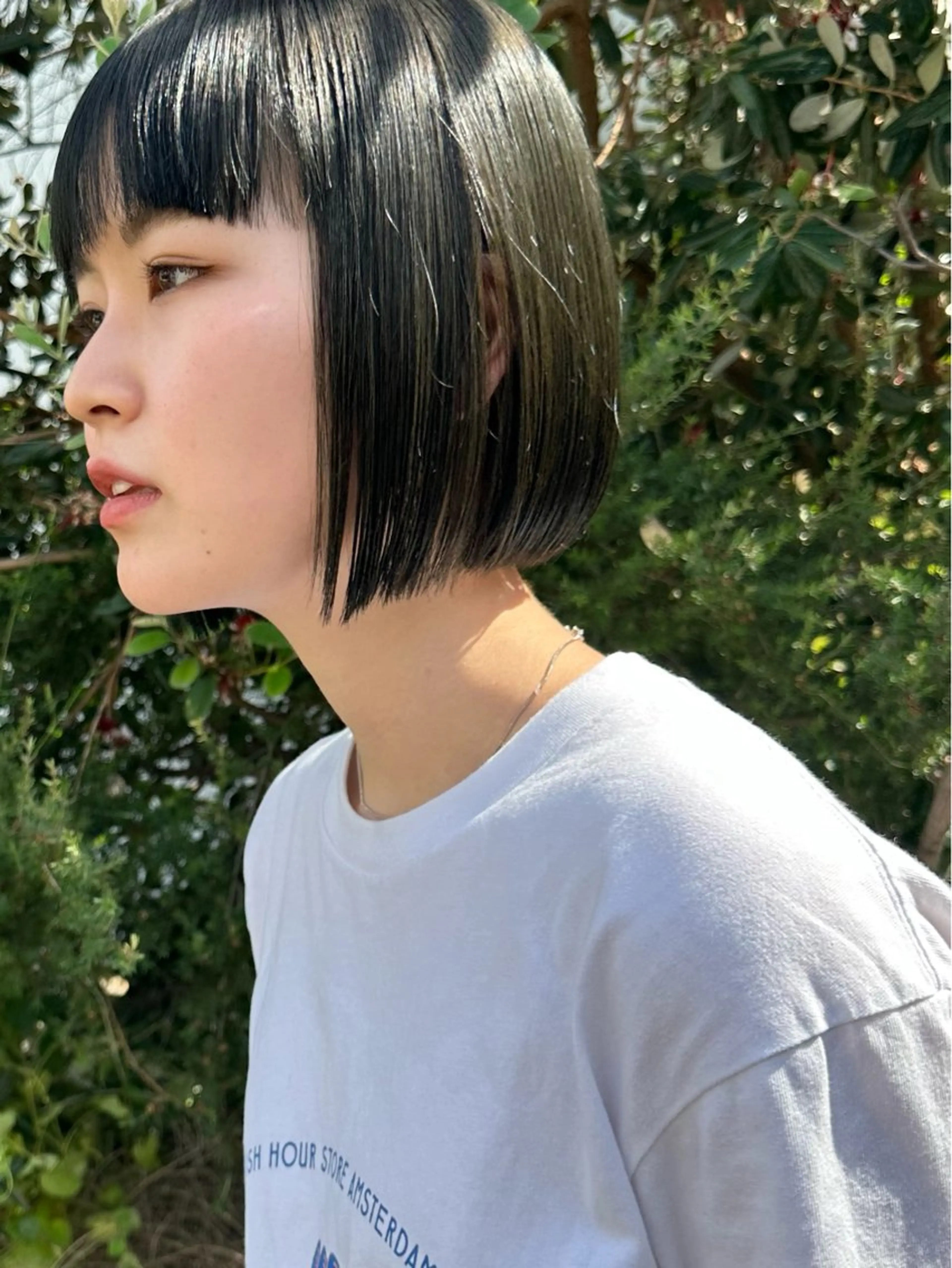 ショート カラー カット ヘアカラー ボブ/似合わせカット /ニュアンスカラーのヘアスタイル