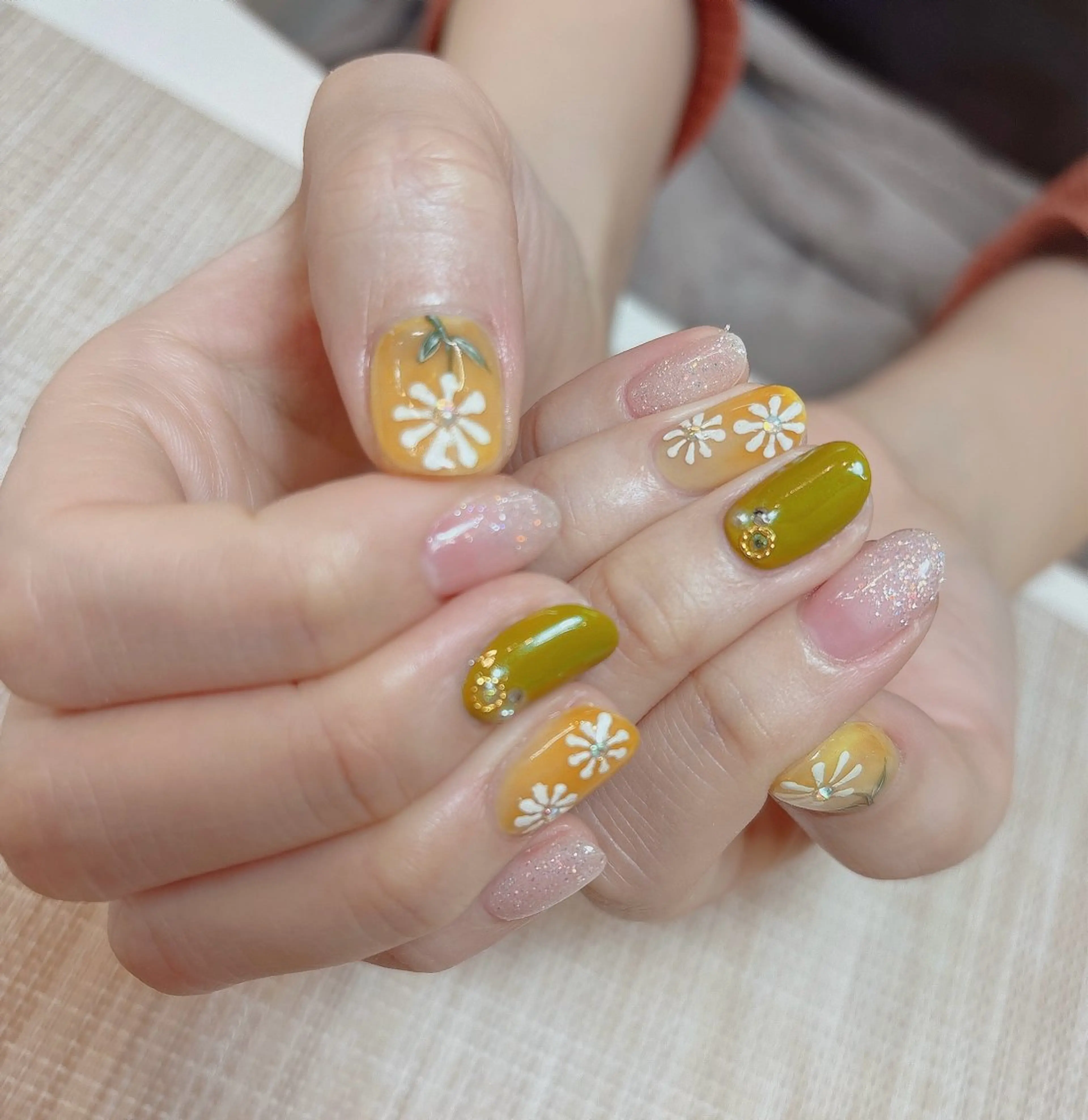 ネイル ハンドネイル 🦩son🌴 東十条ミューズネイルのネイルデザイン