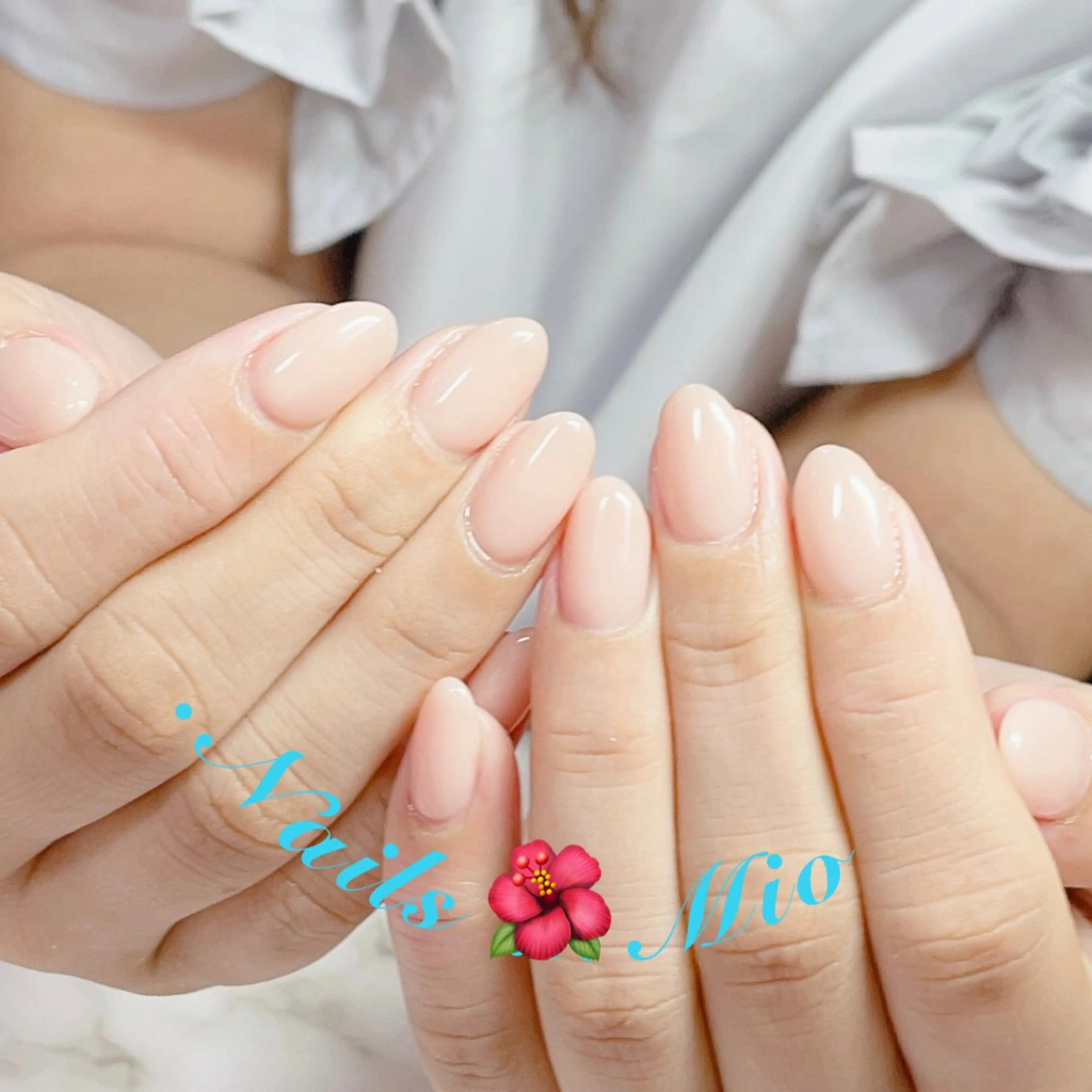 ネイル ジェルネイル ワンカラーネイル .Nails Mio 赤羽西ネイルサロンのネイルデザイン