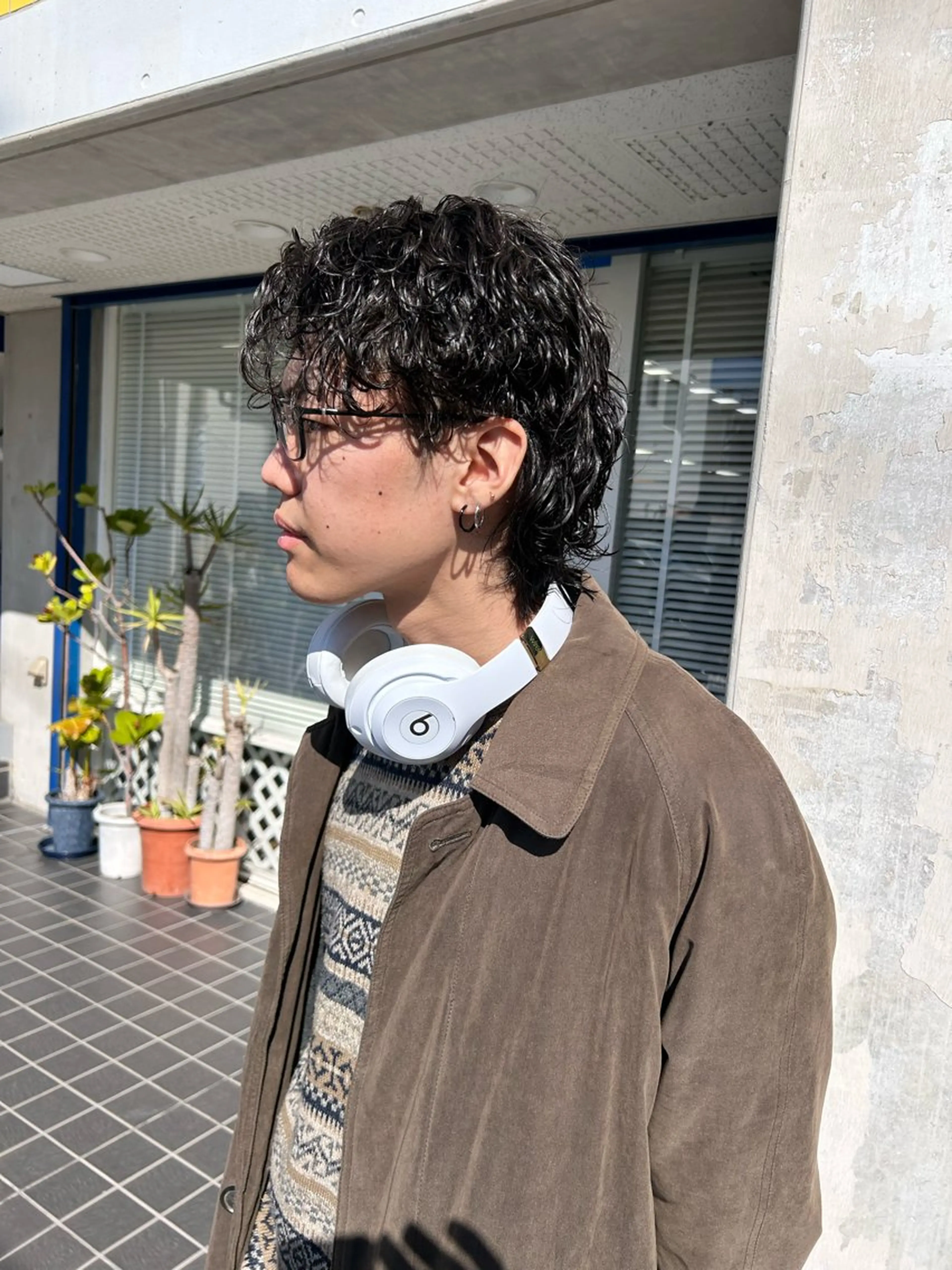 パーマ メンズ 韓国メンズ特化 パーマSatskiのヘアスタイル