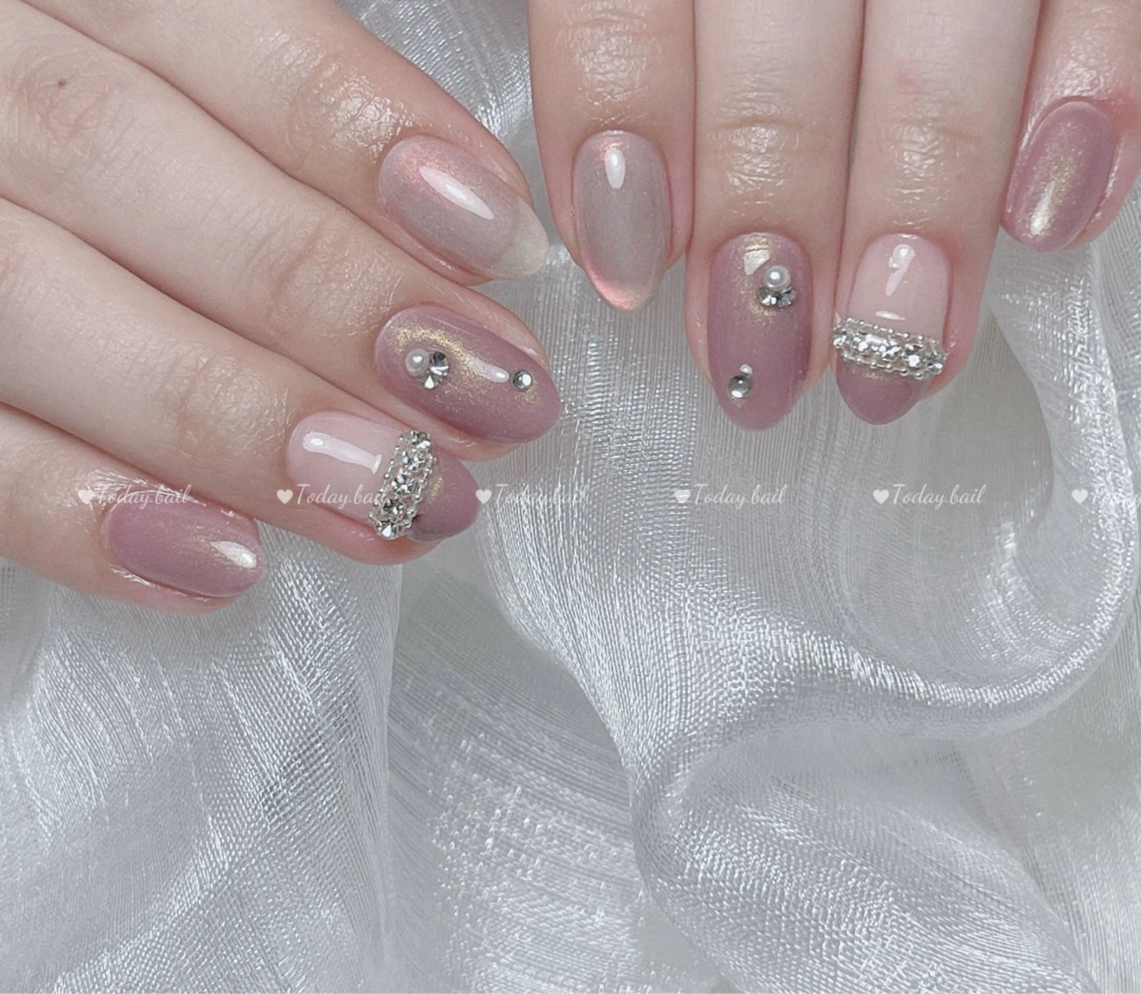 ネイル ハンドネイル 🎀Today nail💅のネイルデザイン