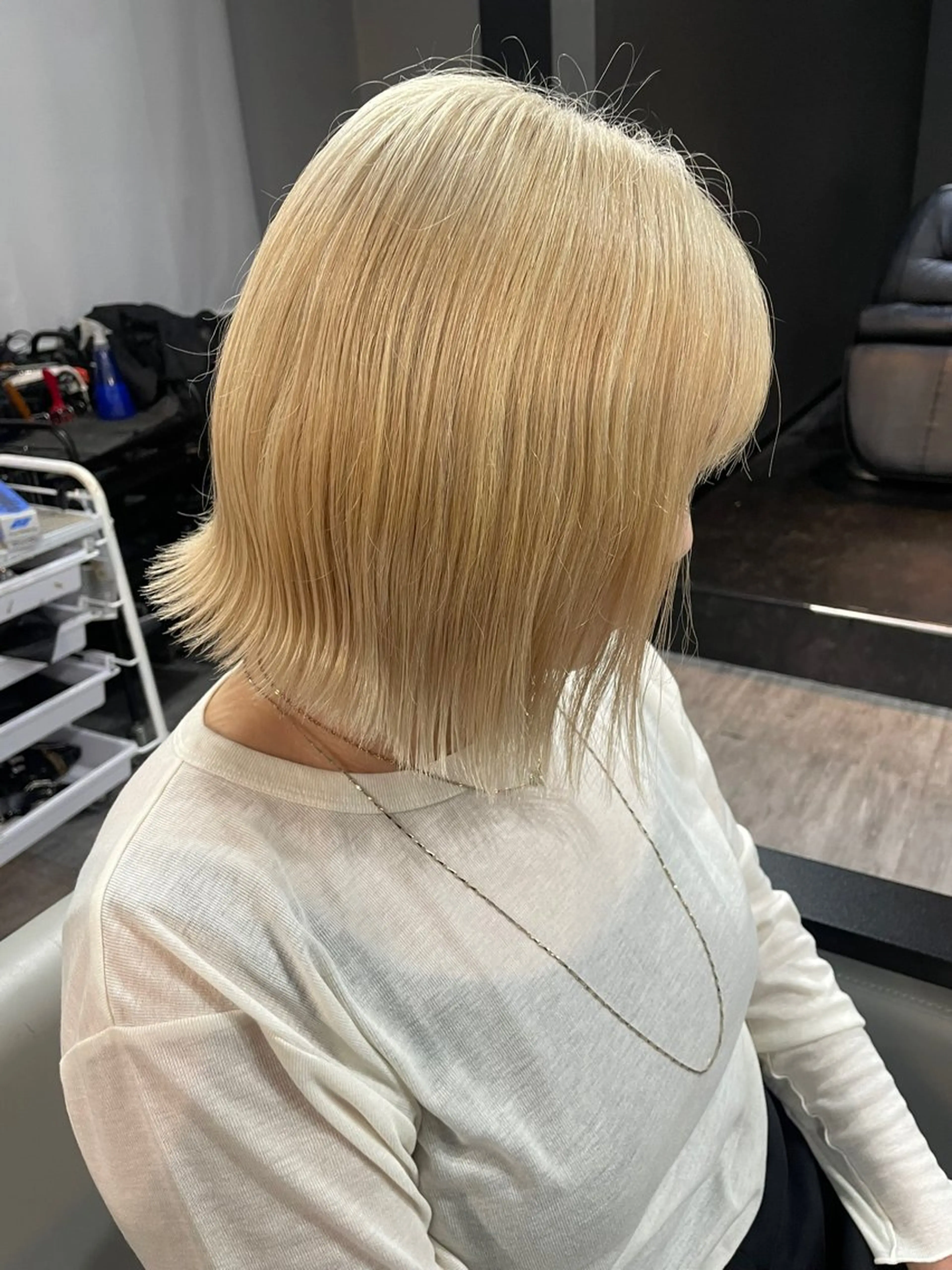 ショート ヘアカラー トリートメント 4/14空きあり💛 miho  大国町のヘアスタイル
