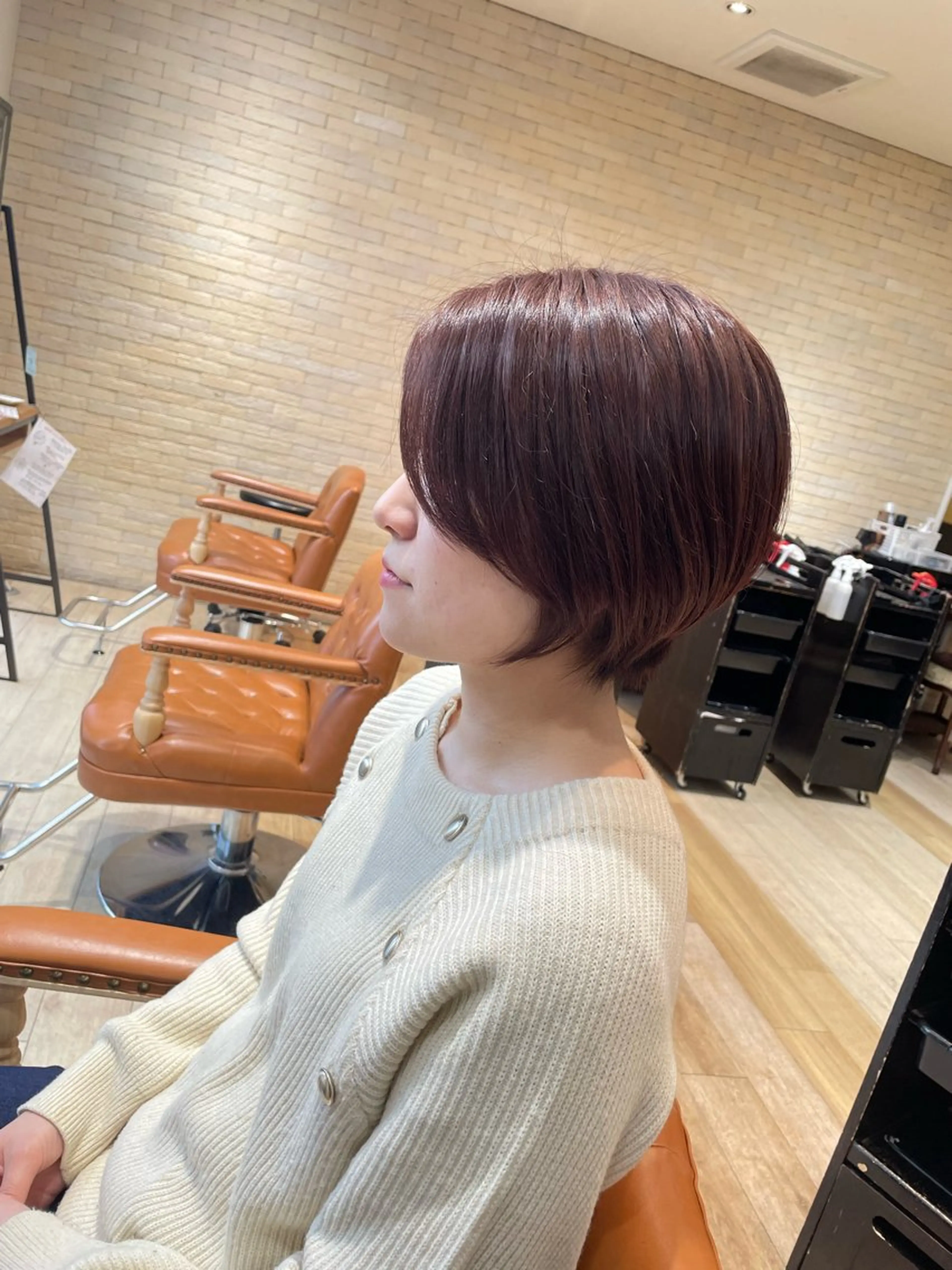 ショート 亀川蓮 Agu hairのヘアスタイル