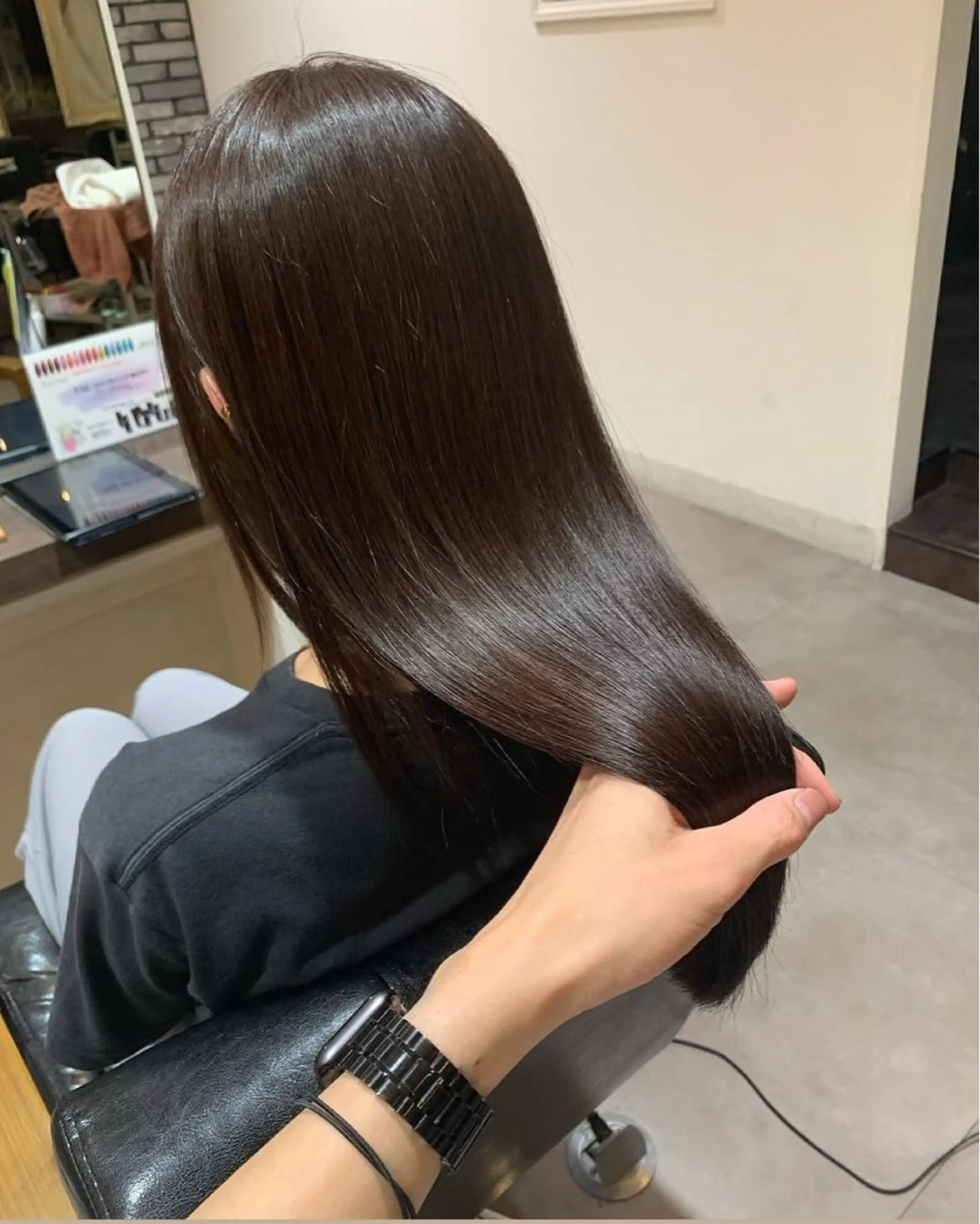 カラー hirano harukaのヘアスタイル