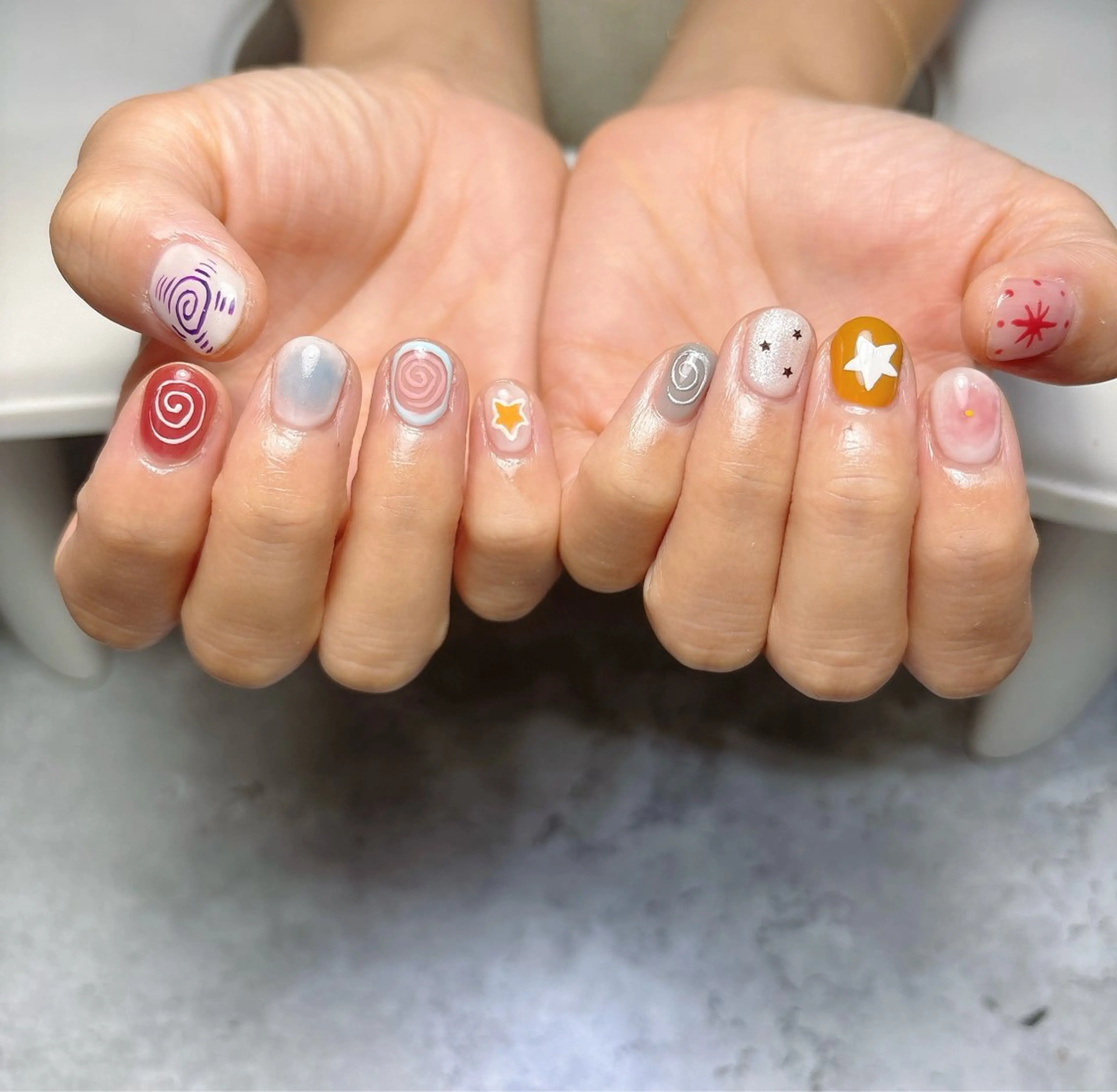 ネイル 大東市ネイルサロン 【KYURA】ｷｭﾗのネイルデザイン