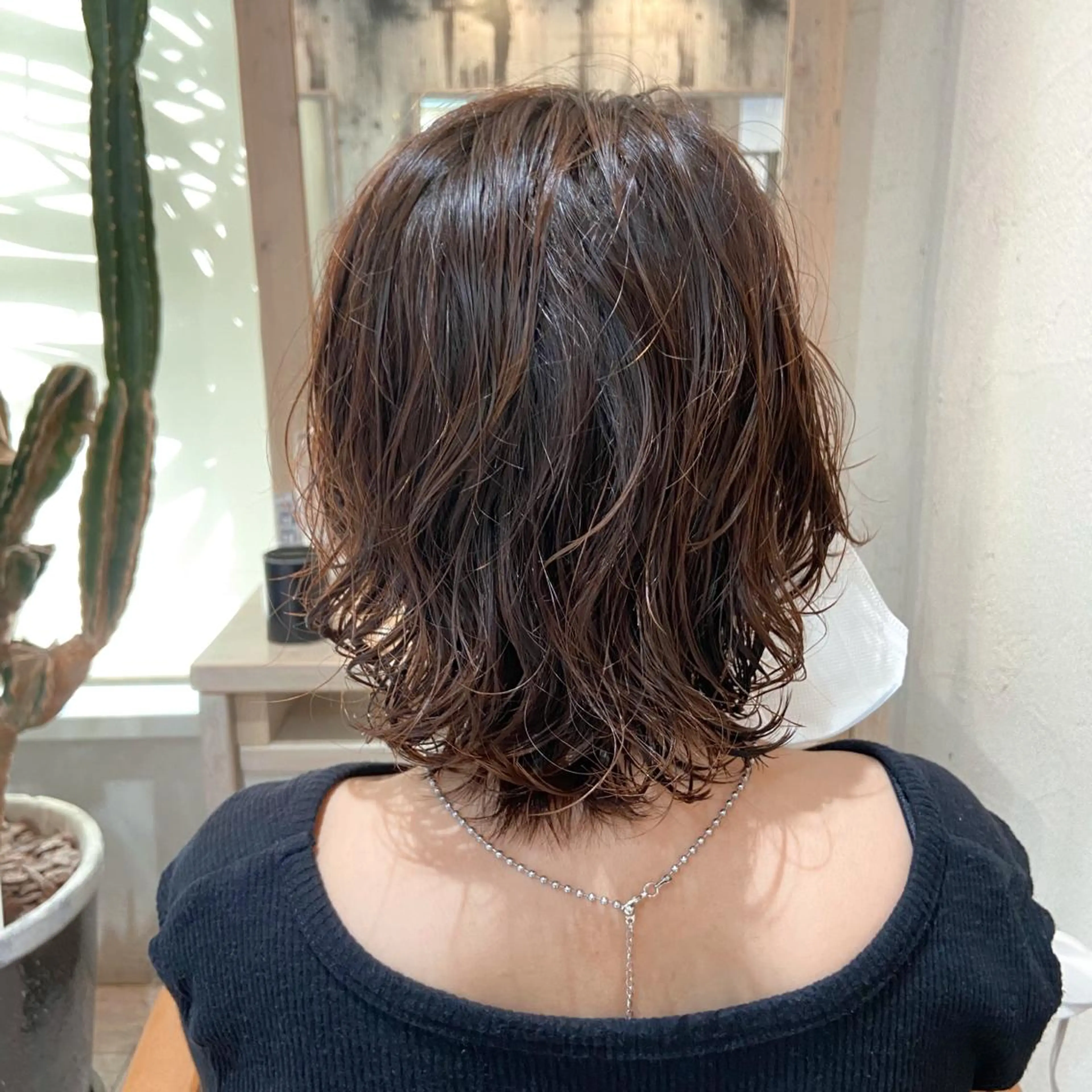 ミディアム 🍒マツダ エナ‎🤍のヘアスタイル