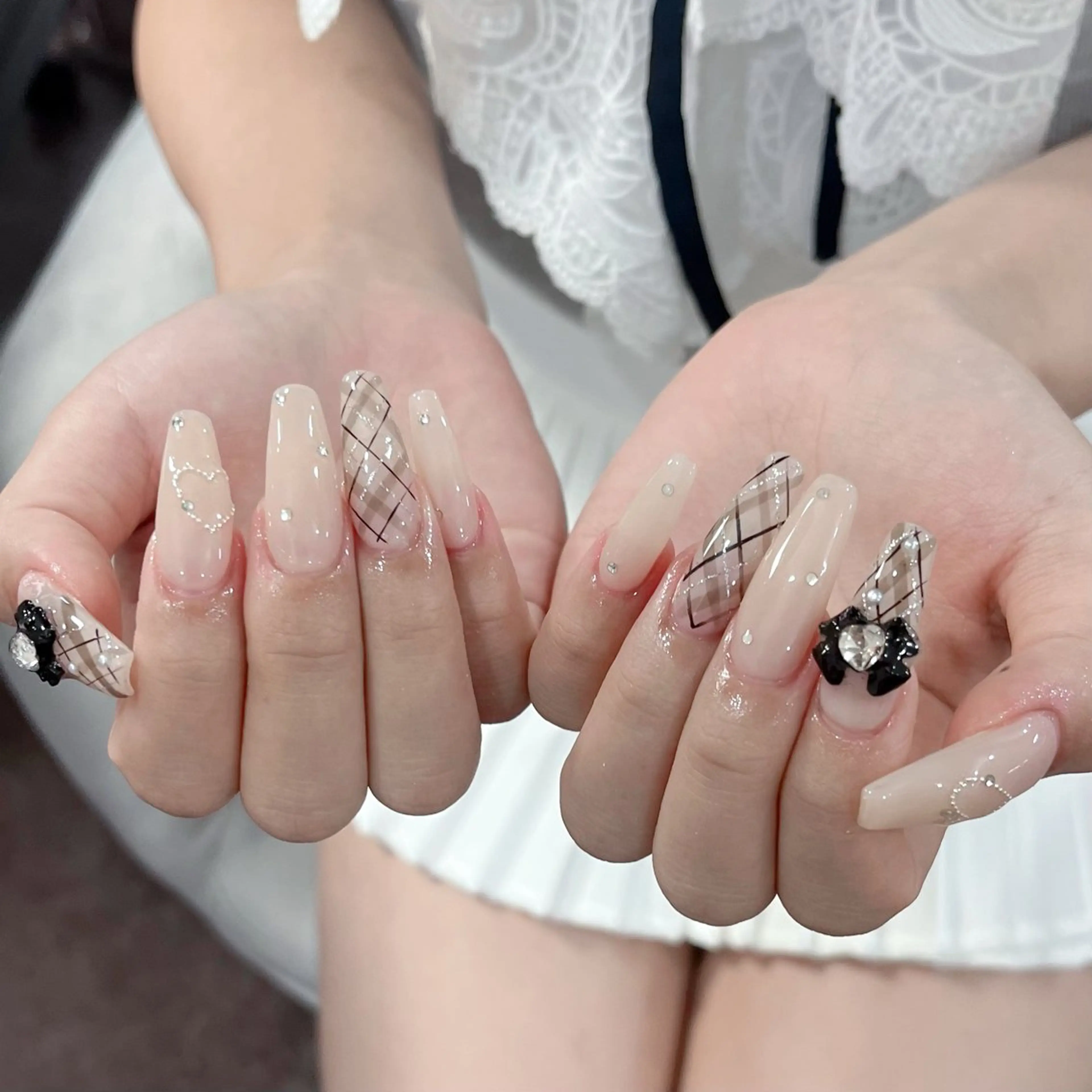 ネイル 韓国ネイル ワンホンネイル Kawaii _Nailのネイルデザイン