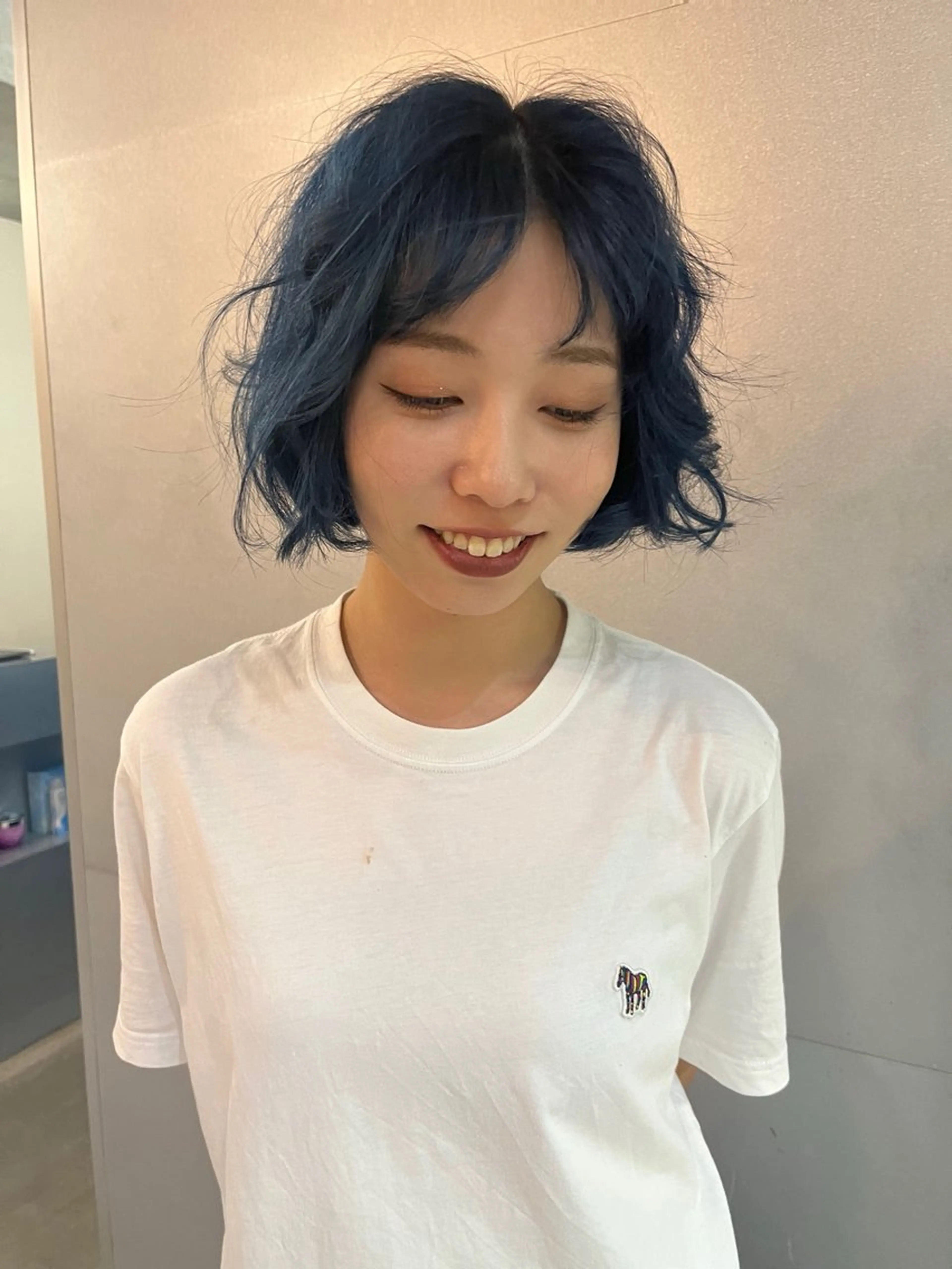 ショート レイヤーカット\ウル フ　chinatsuのヘアスタイル