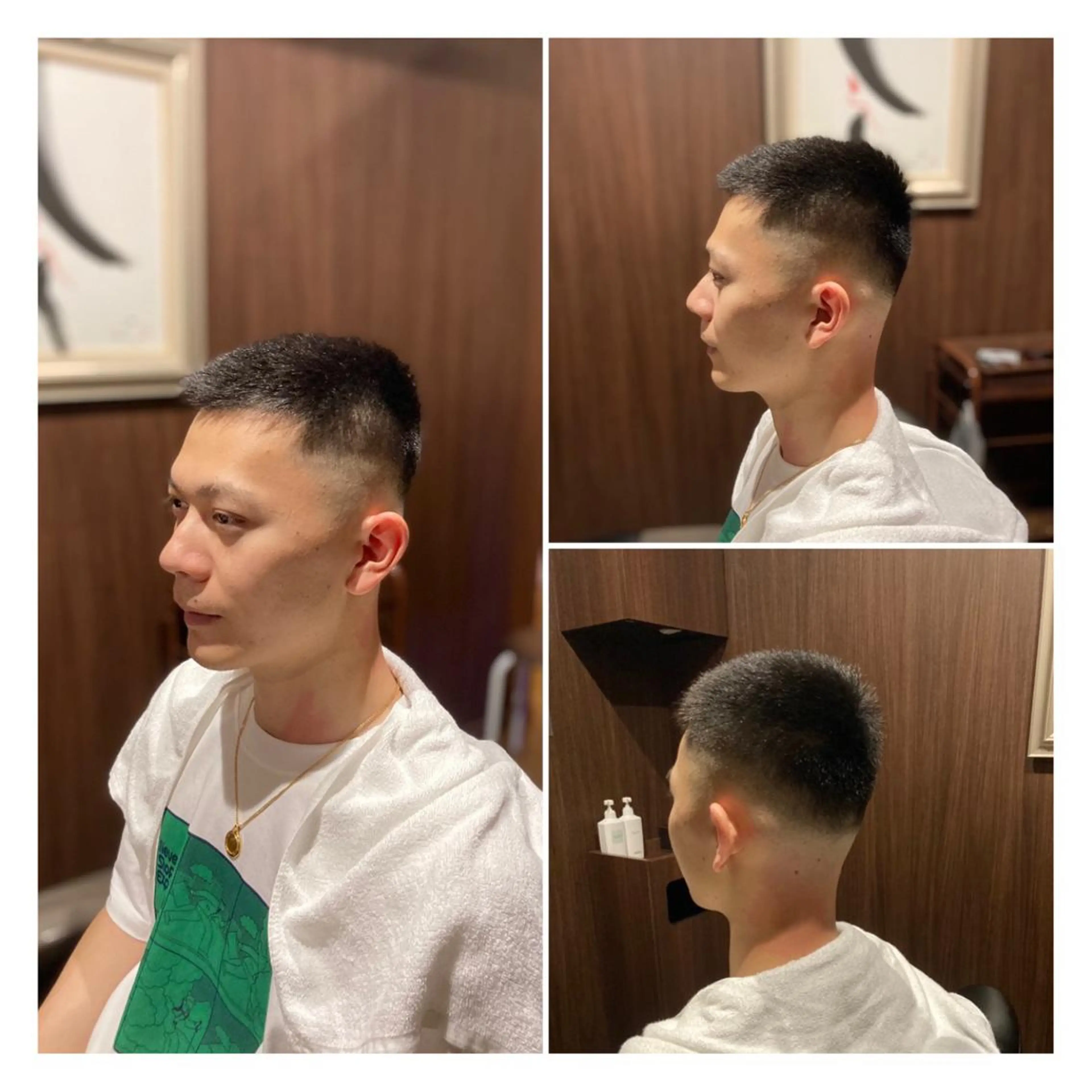 ショート BARBER CLASSICSのヘアスタイル