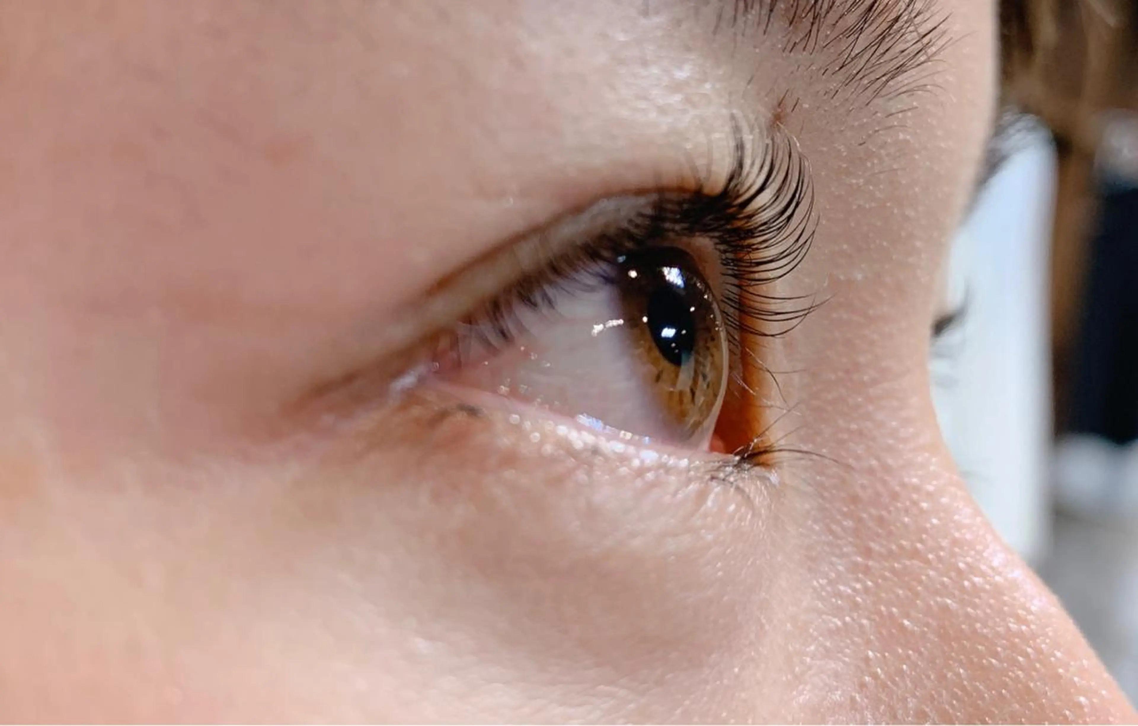 マツエク・マツパ ナチュラル 一重×まつ毛パーマ 束感マツエクが人気✩ sachiのマツエク・マツパデザイン