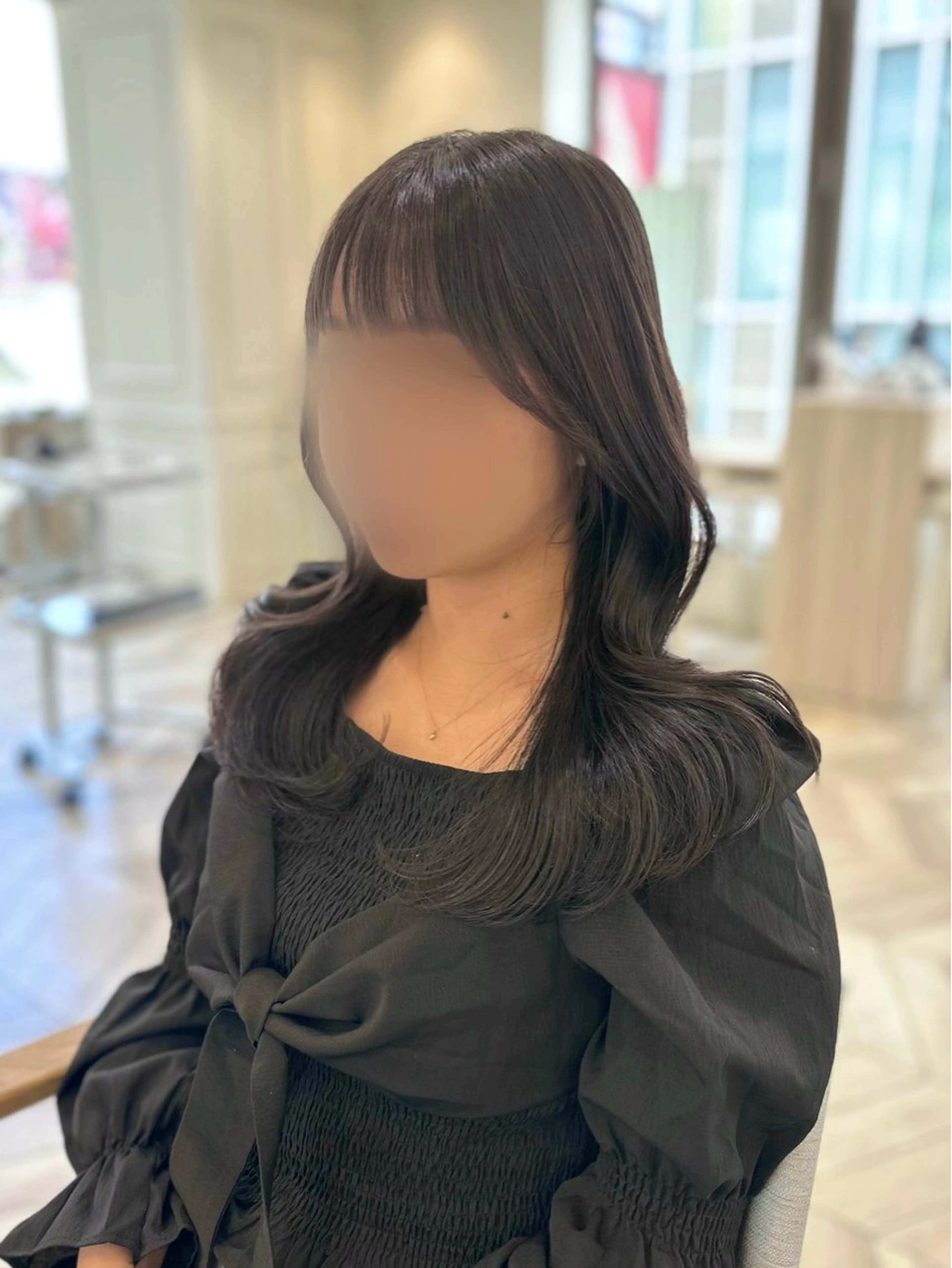 ロング 韓国ヘア 🇰🇷 RUKA 🩵🤍のヘアスタイル