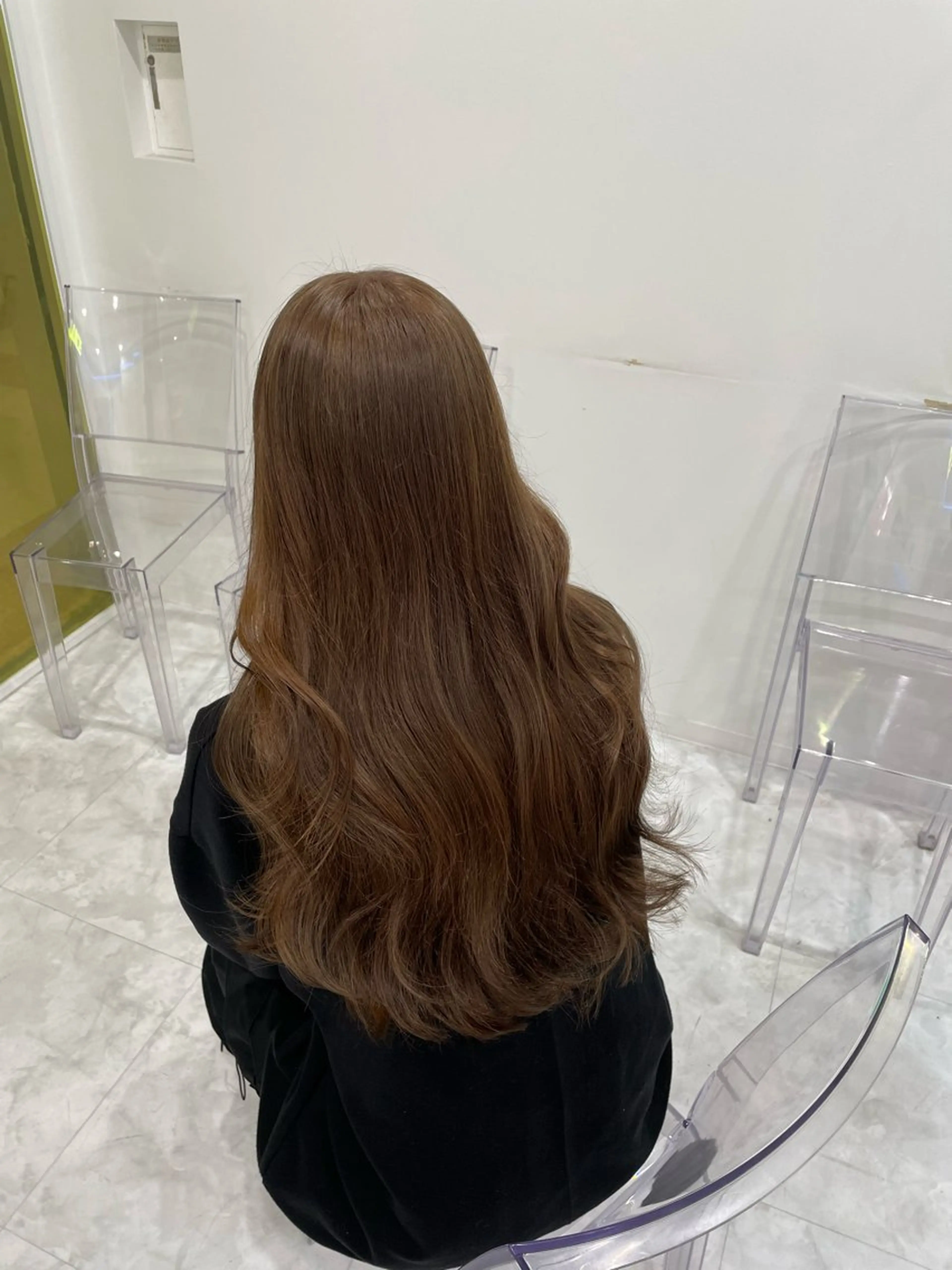 韓国風くびれヘアスタイリング🤍🫧お出かけ前に✨ヨシンモリ/くびれヘア/ウェーブの写真