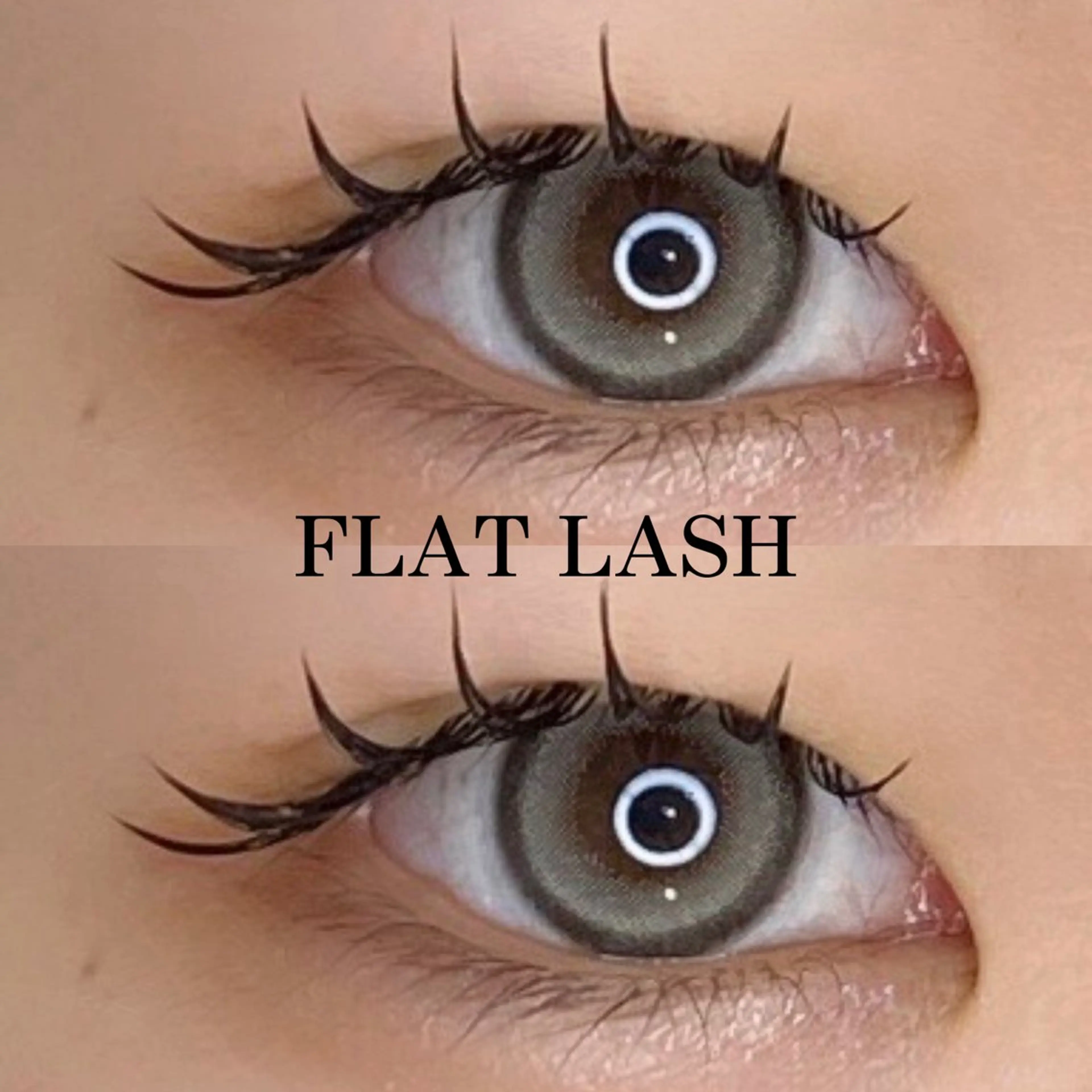 マツエク・マツパ フラットラッシュ 成美SALON eye&nailのマツエク・マツパデザイン