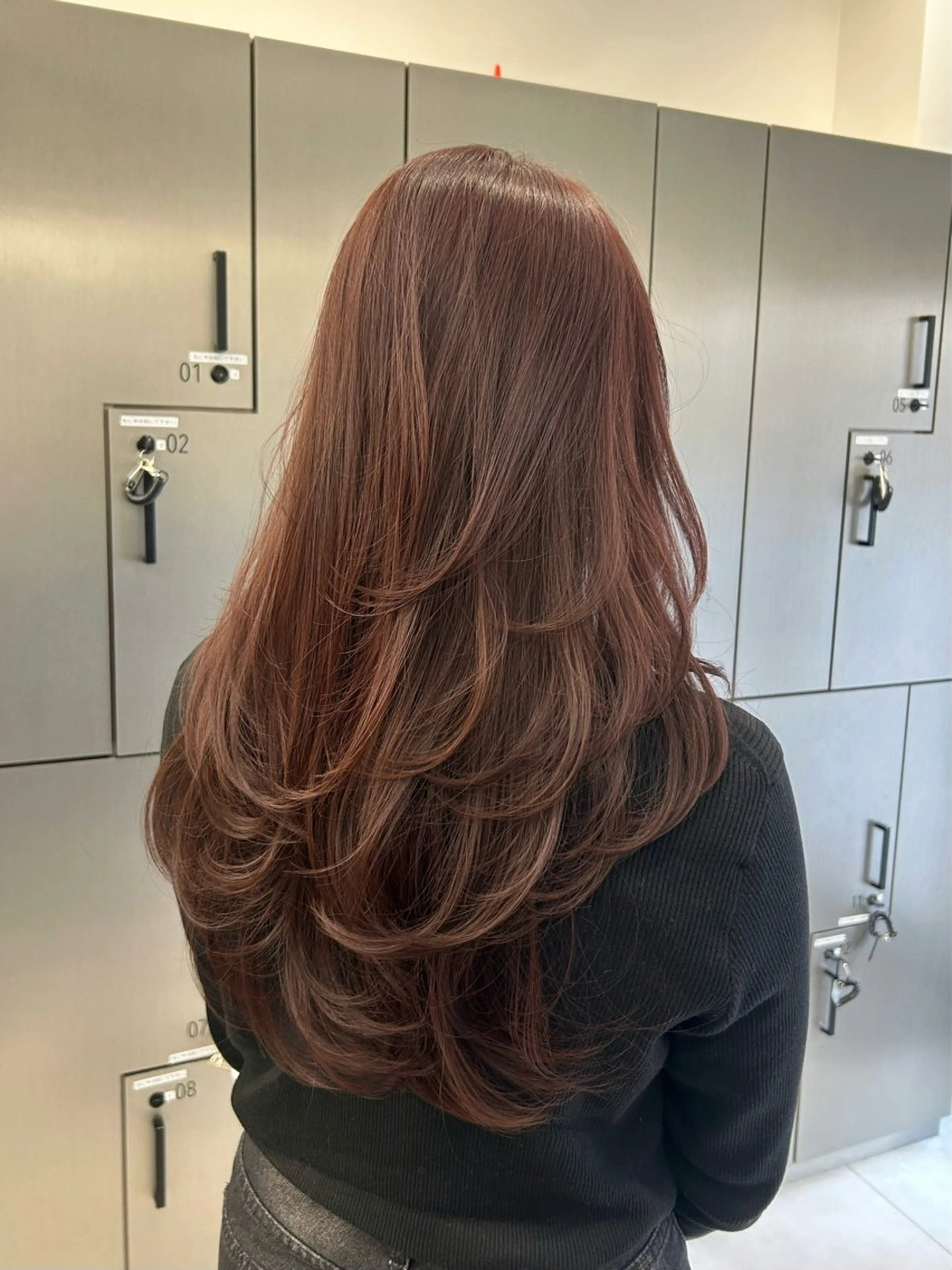 ロング レイヤーカット 大人レイヤー/艶美髪 🇺🇸TOMONAのヘアスタイル