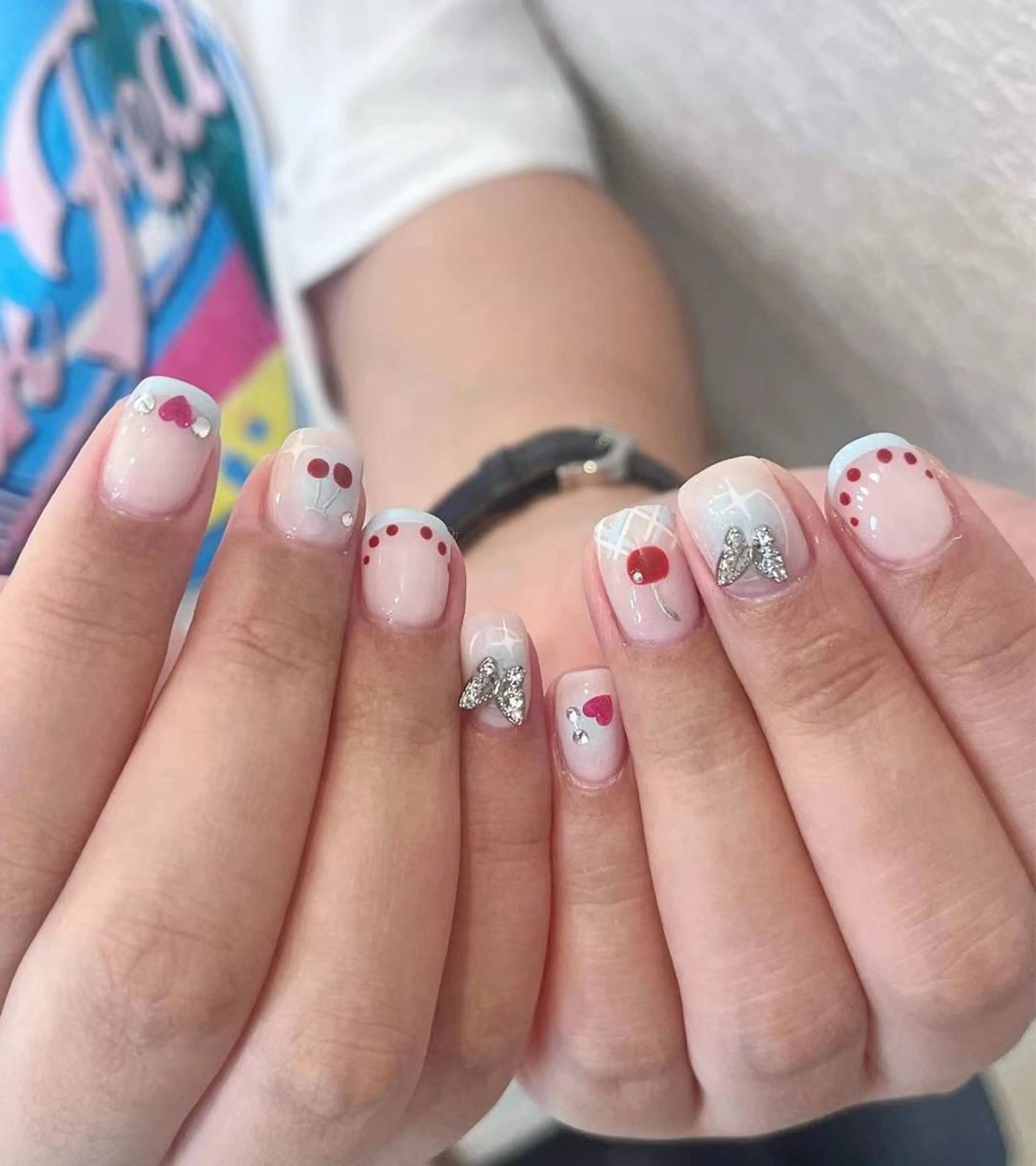 ネイル アートネイル フラワーネイル フットネイル ジェルネイル マグネットネイル Babarla Nailのネイルデザイン