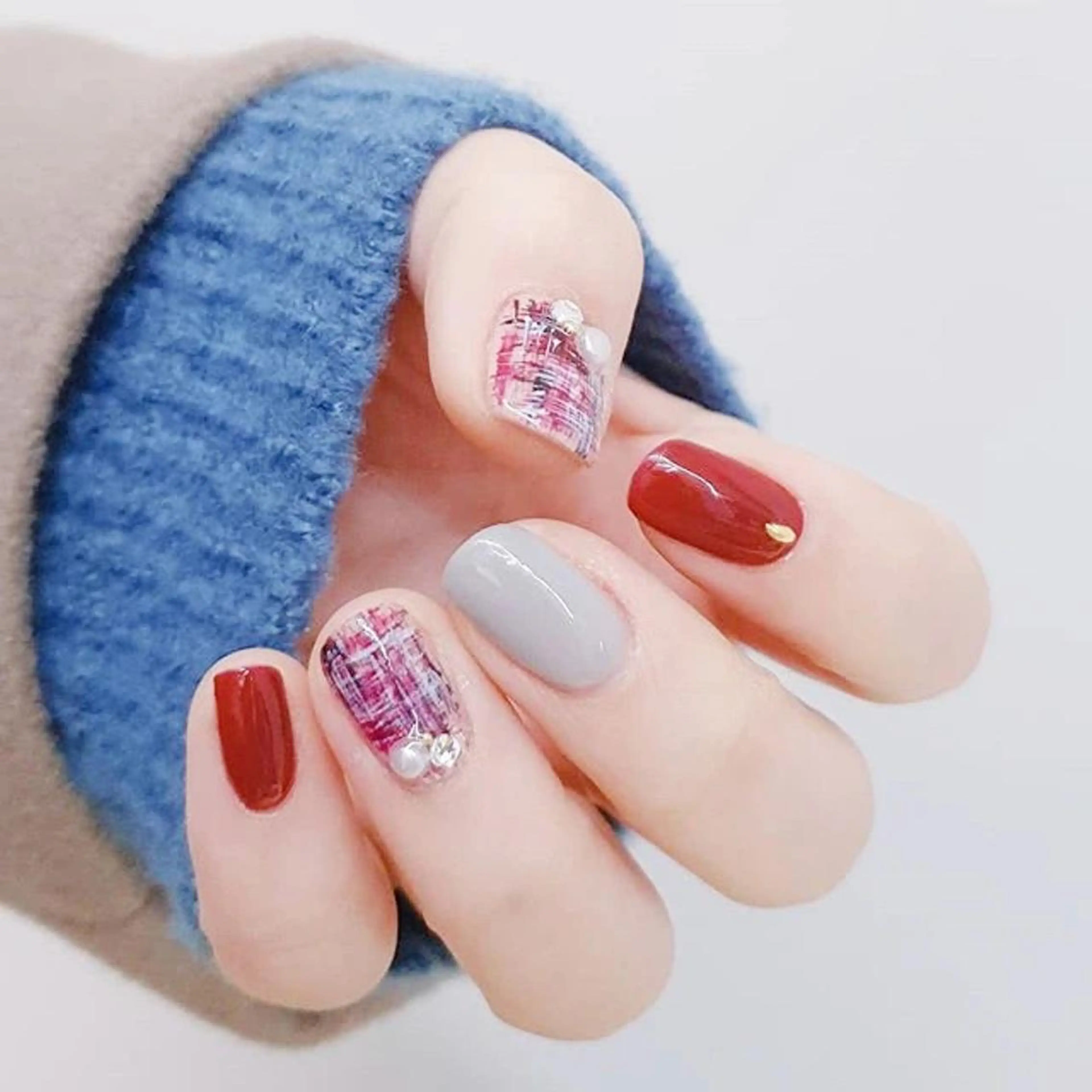 ネイル 🦋ネイルサロン ブラン🌈ゆりのネイルデザイン