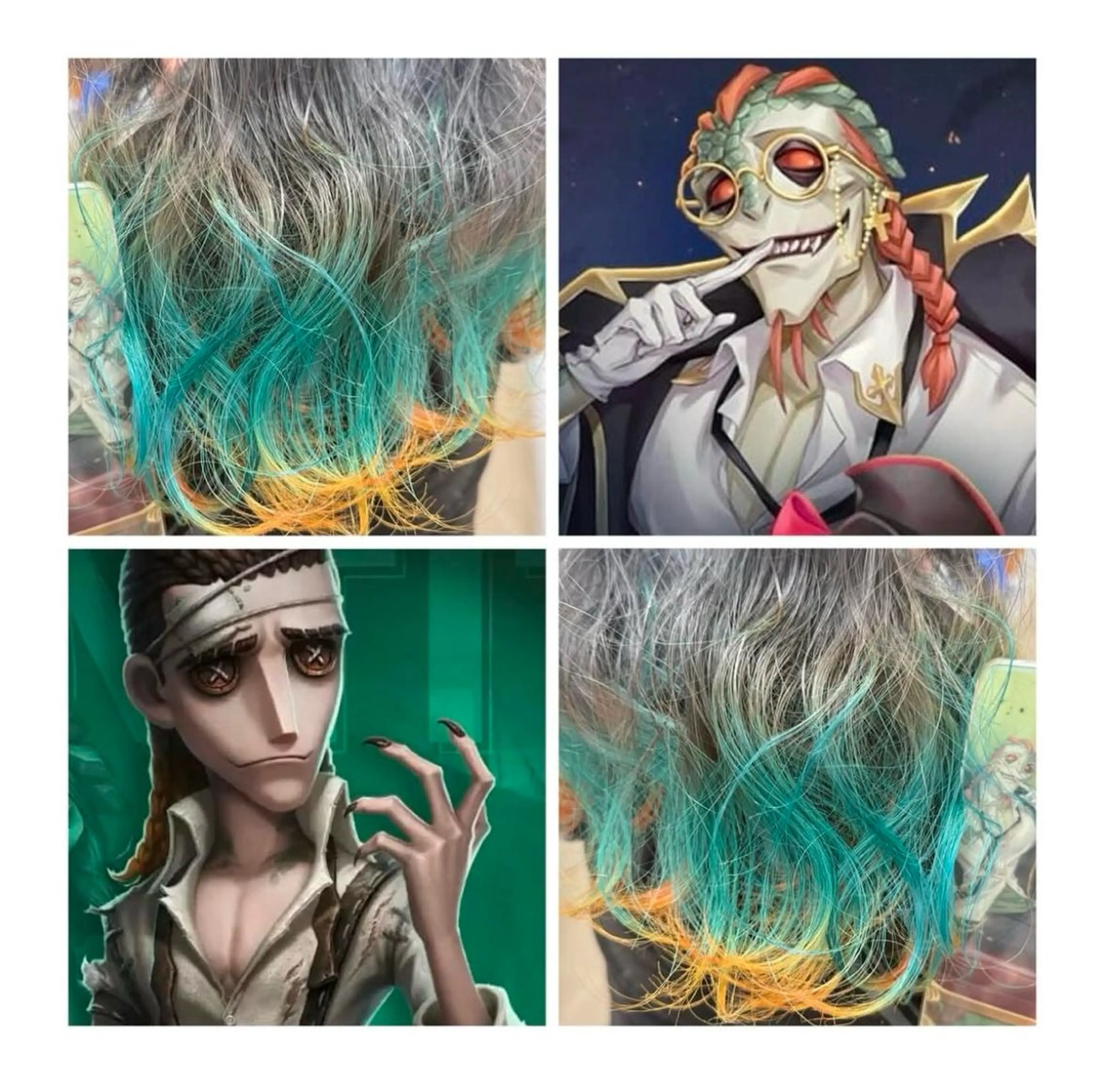 ミディアム カラー ヘアカラー TSUNO🦖 派手髪/オタク美容師のヘアスタイル