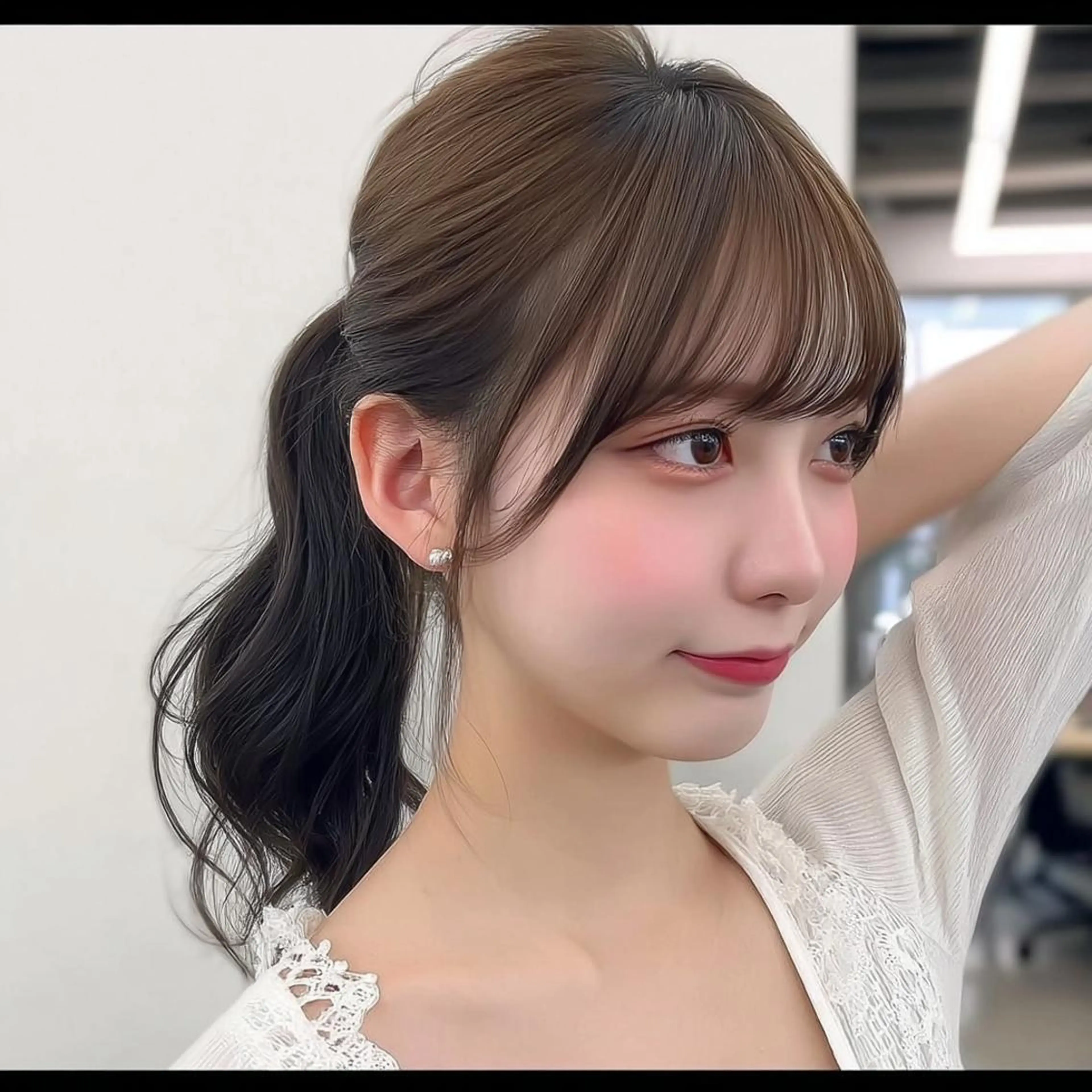 ミディアム 髪質改善 縮毛矯正 カット 美髪メニュー特化✨️ ひなののヘアスタイル