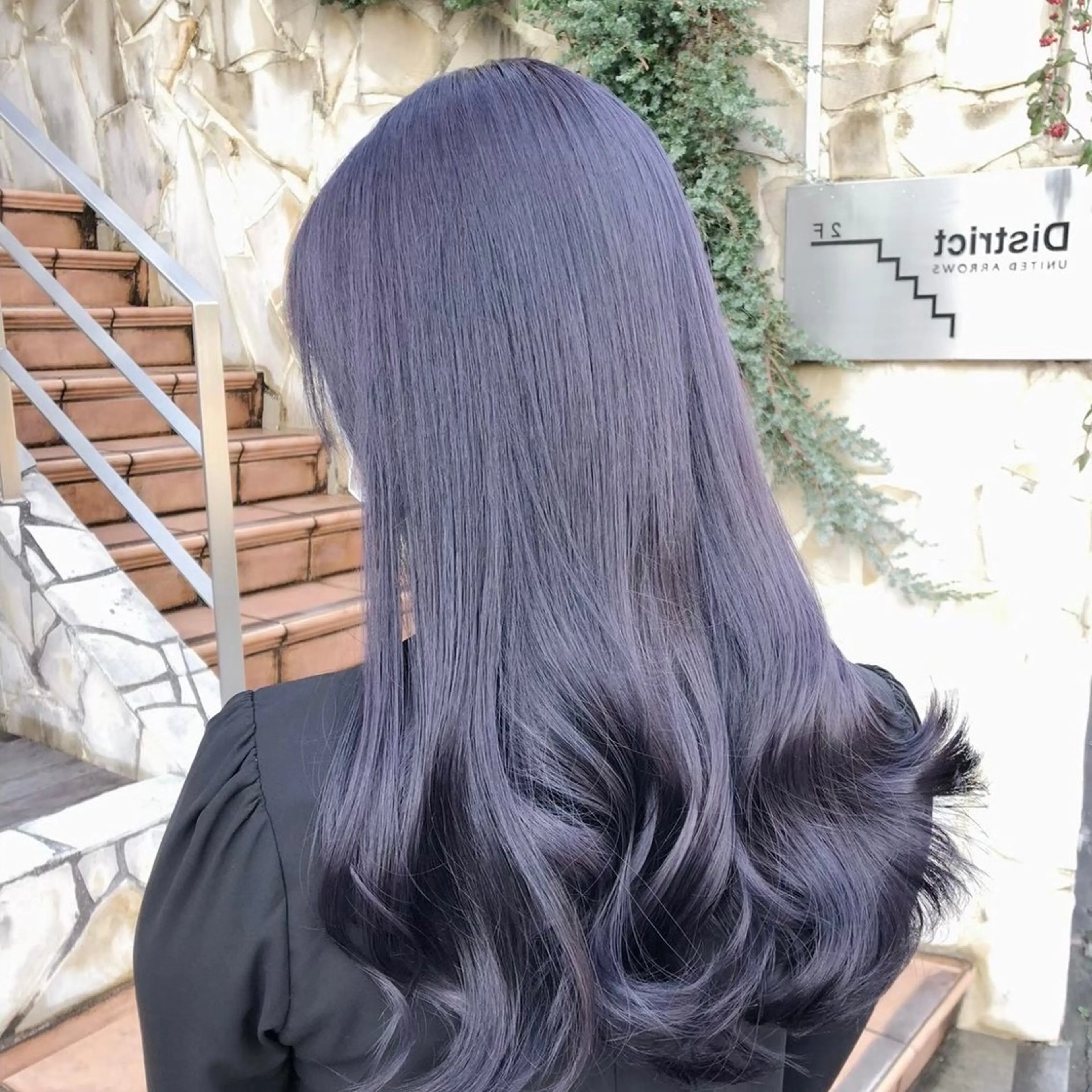 ロング カラー 🥀YUIHA🥀 テザインカラー♥のヘアスタイル