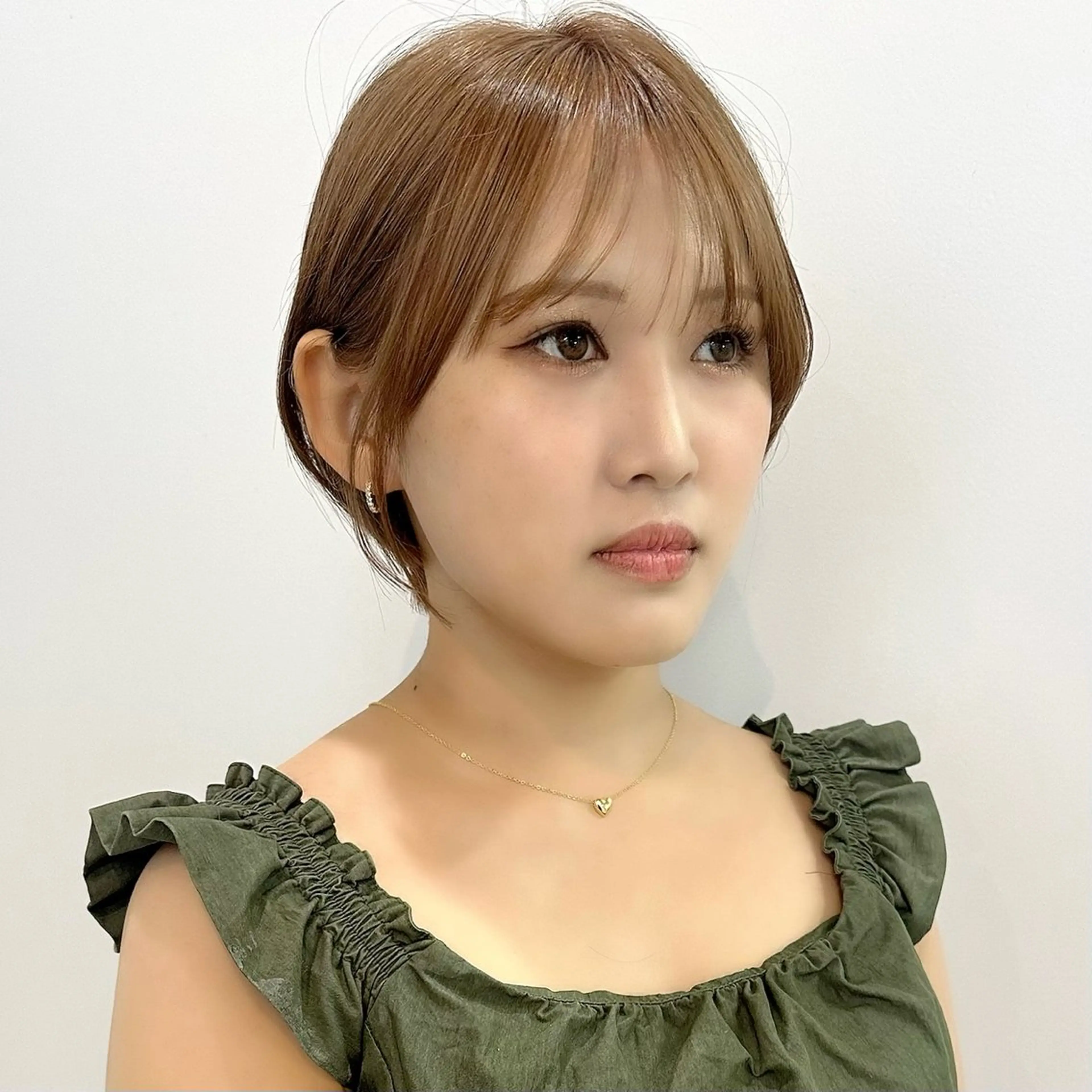 ショート カラー ダブルカラー ショートヘア ヘアカラー トリートメント 京都大人女性ショート 徒歩1分/秋山のヘアスタイル