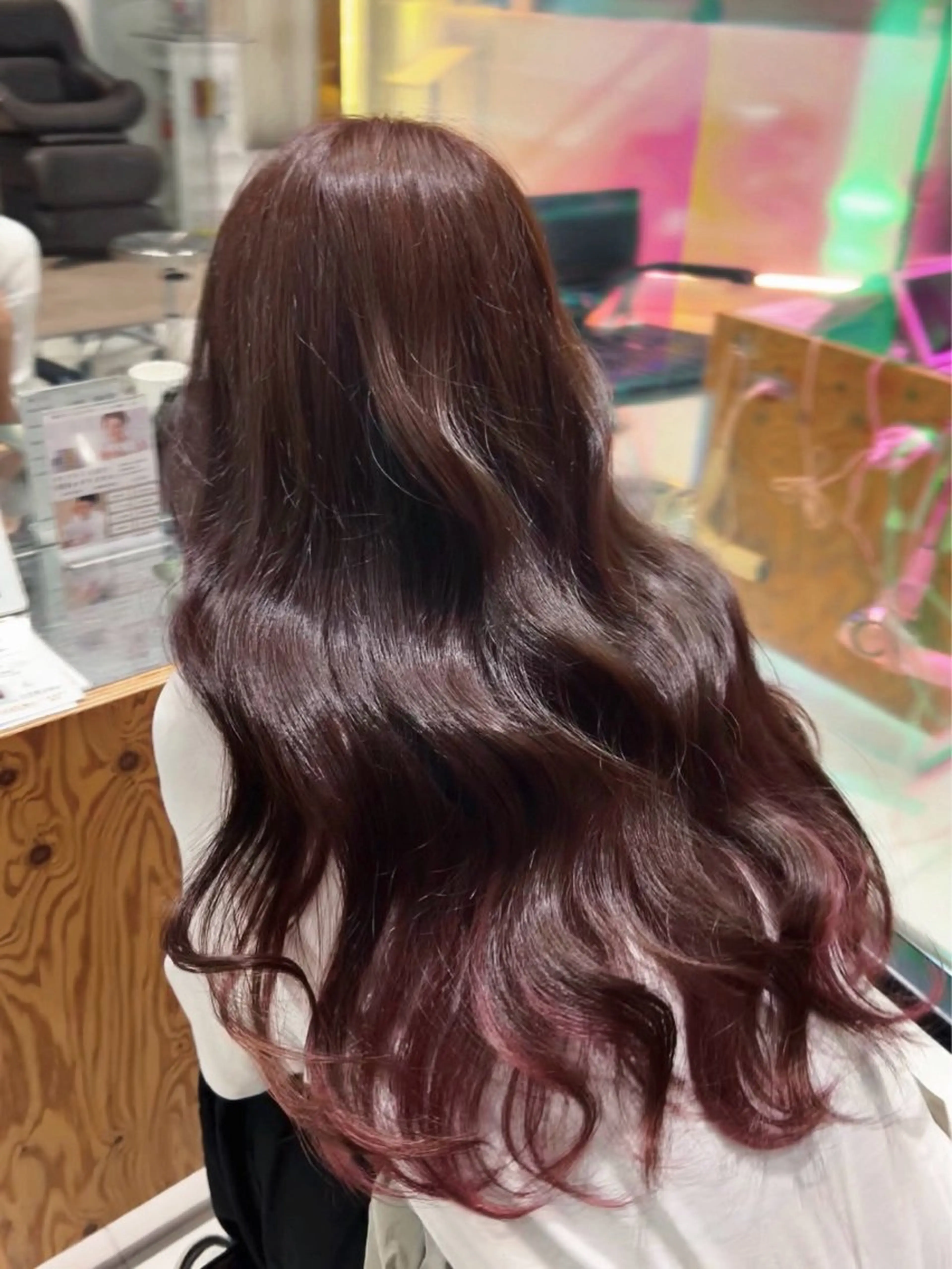 カラー くすみカラー/ブリ ーチ seina★のヘアスタイル