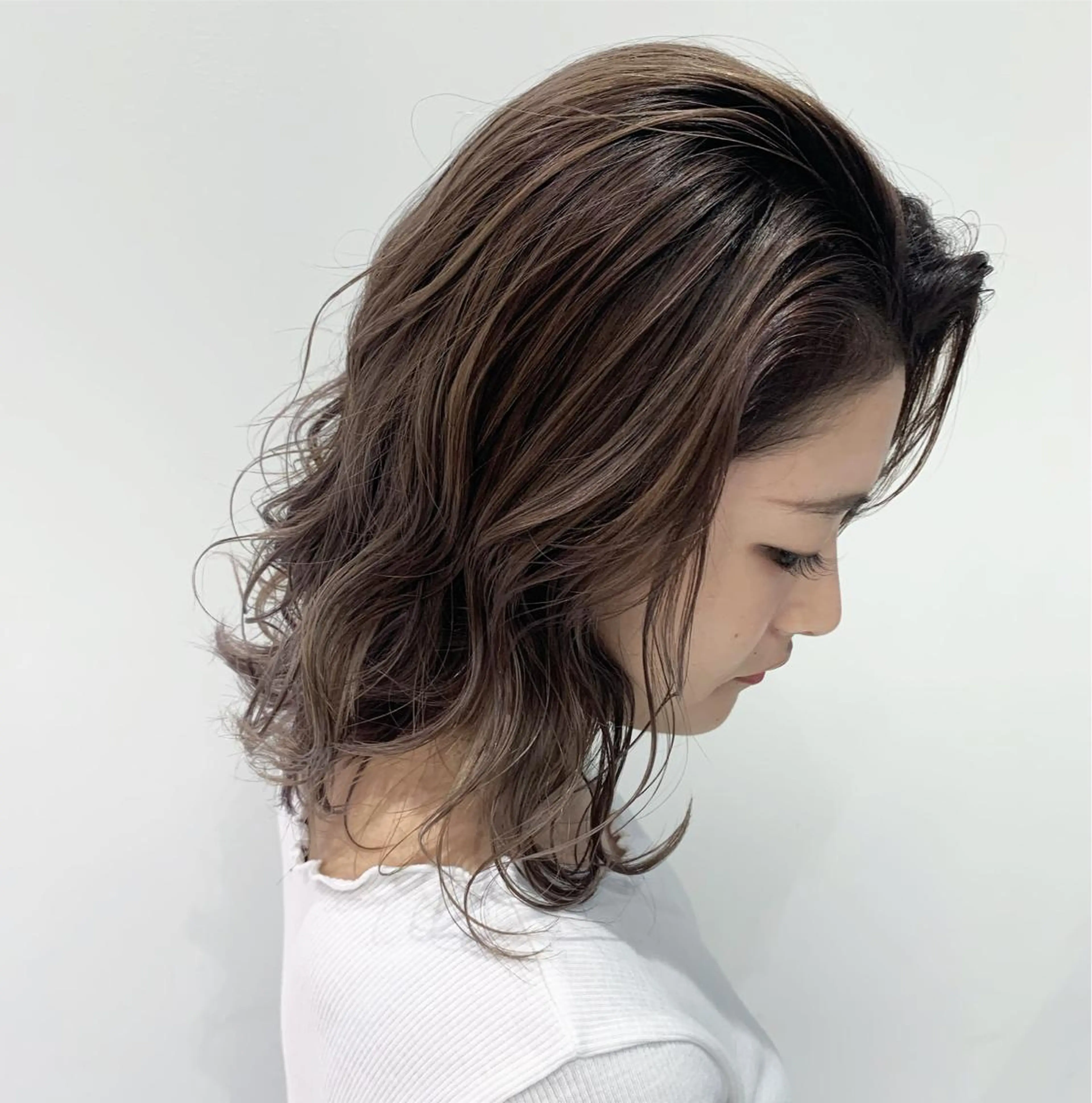ショート カラー ヘアカラー ブリーチ/バレイヤ ージュ川端裕司のヘアスタイル