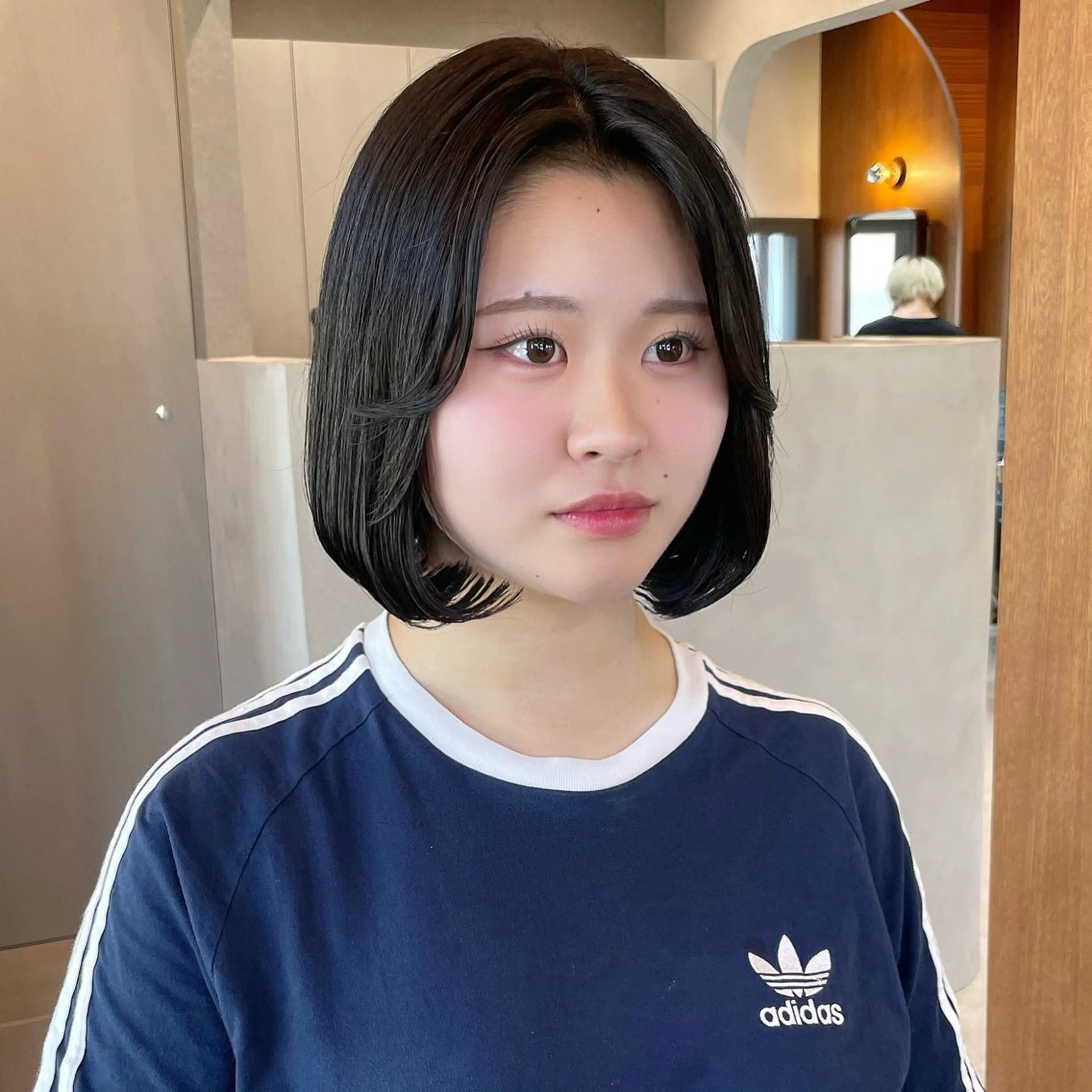 ショート ボブ 似合わせカット 縮毛矯正 トリートメント カット 縮毛矯正 トリートメント ボブ/縮毛矯正/レイ ヤー♡Natsukiのヘアスタイル