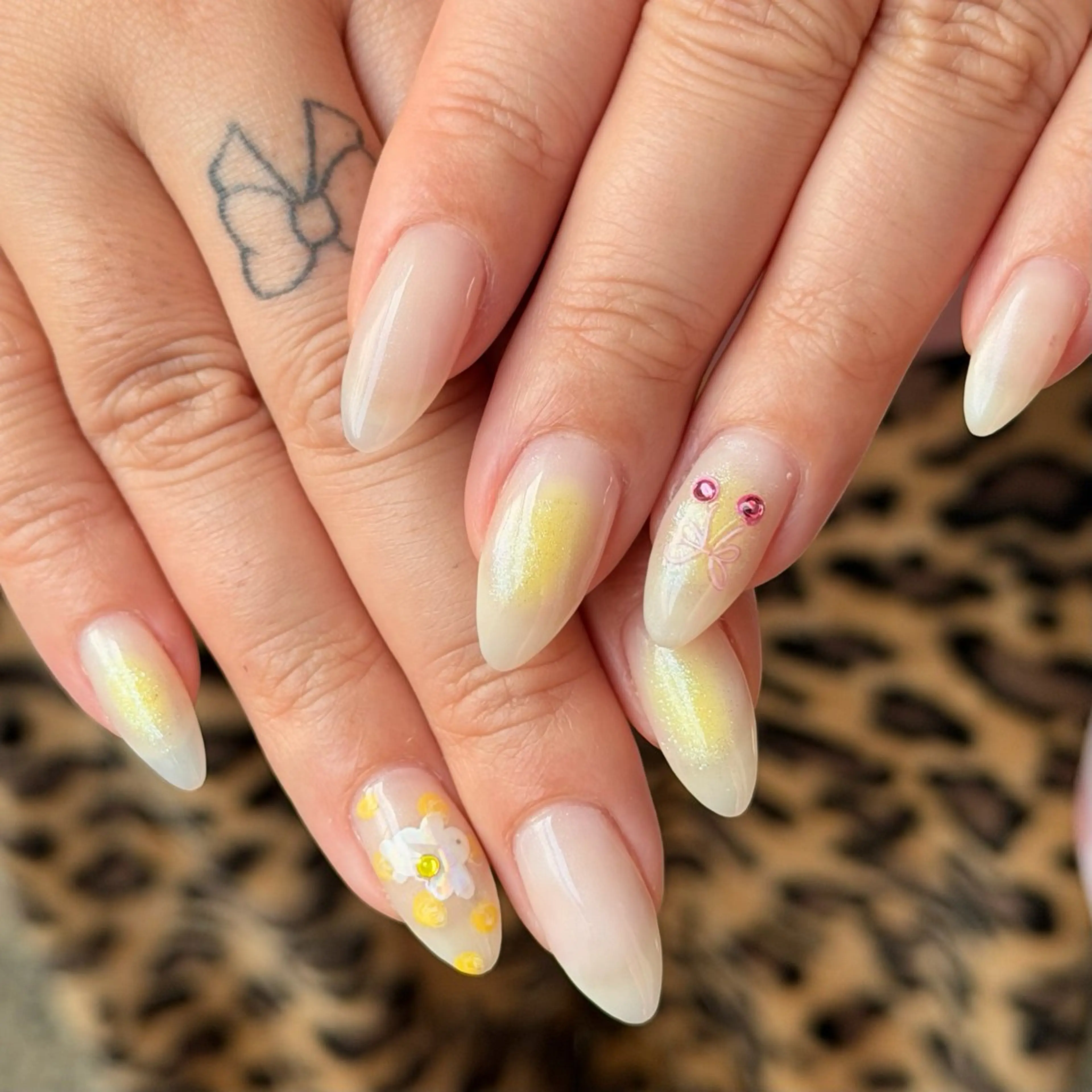 ネイル 持ち込み 舞鶴 奈々美のネイルデザイン