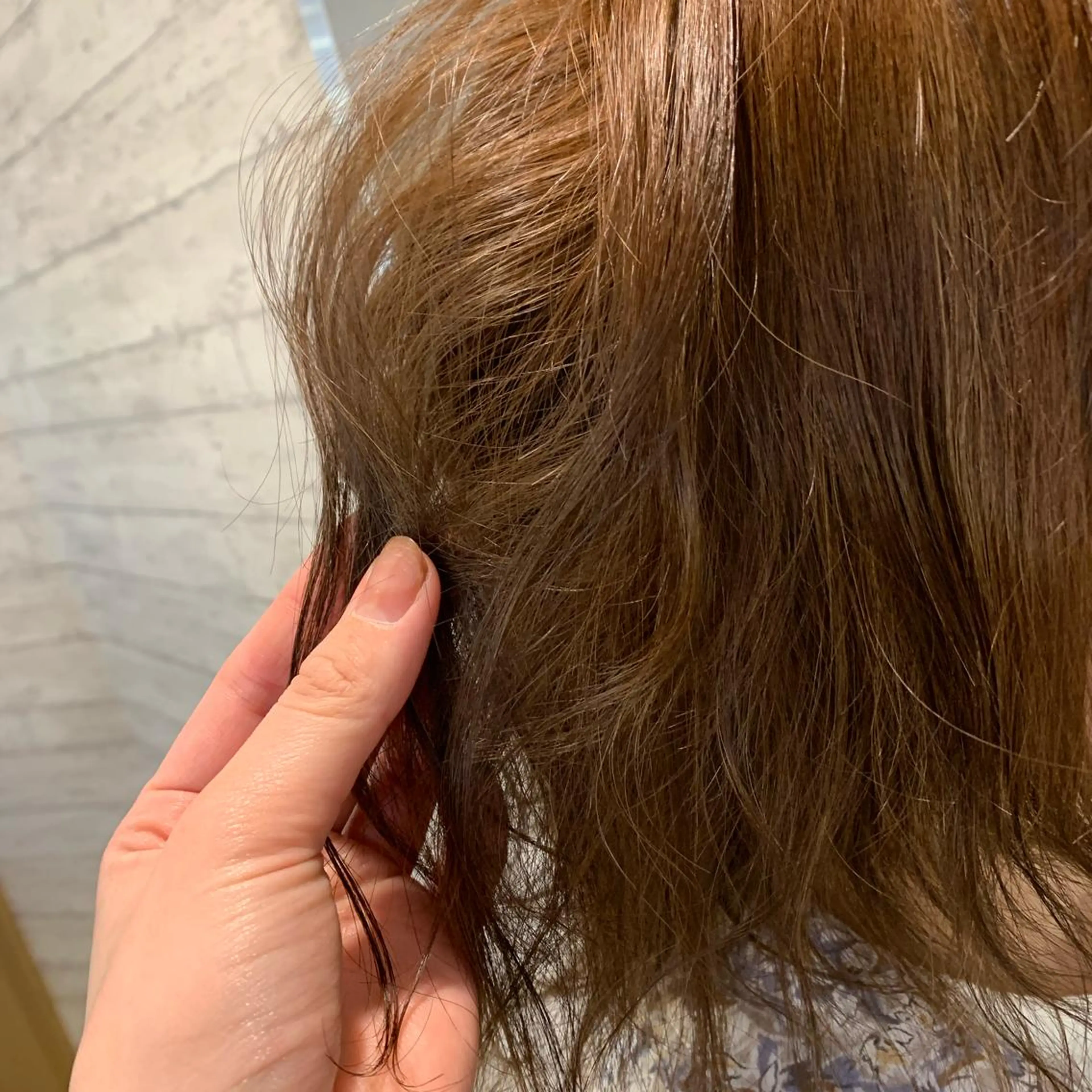 カラー ハイライトカラー 天野 利咲のヘアスタイル